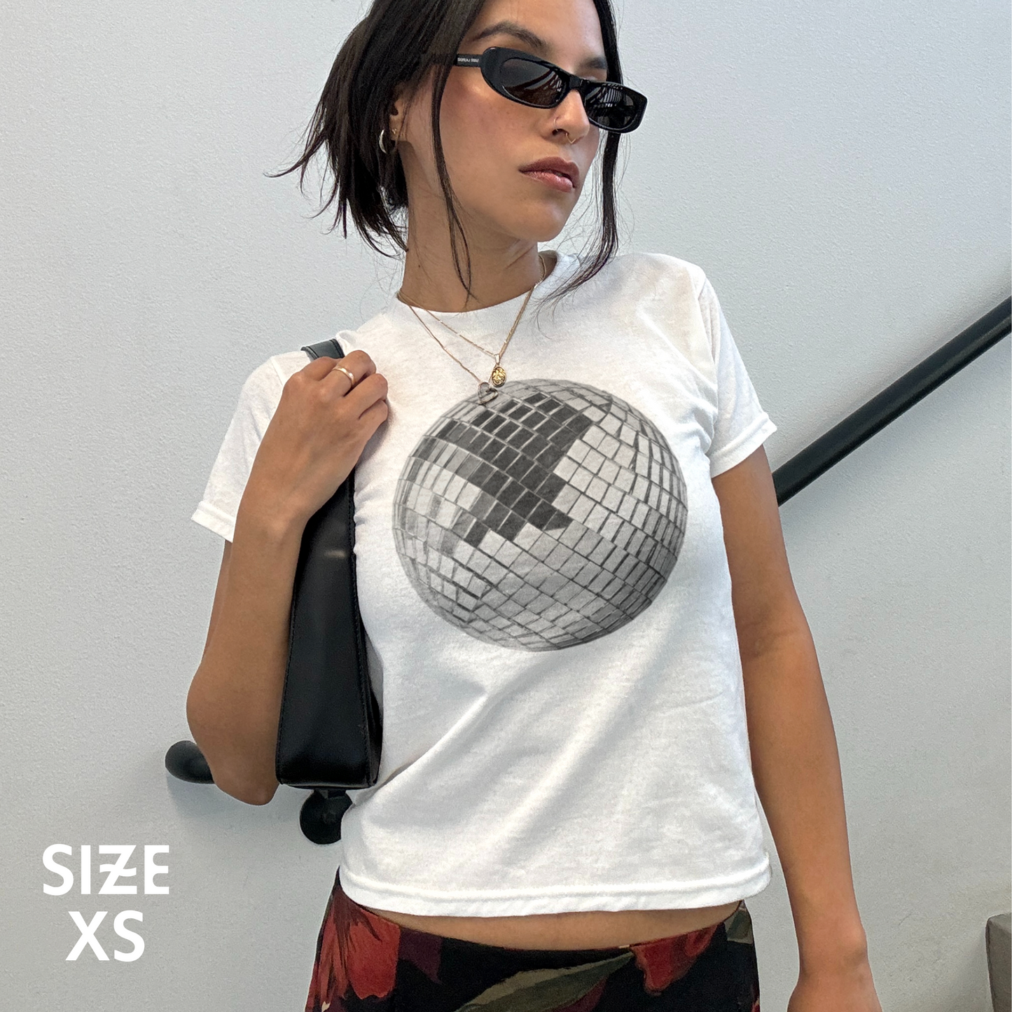 Mirrorball Baby Tee