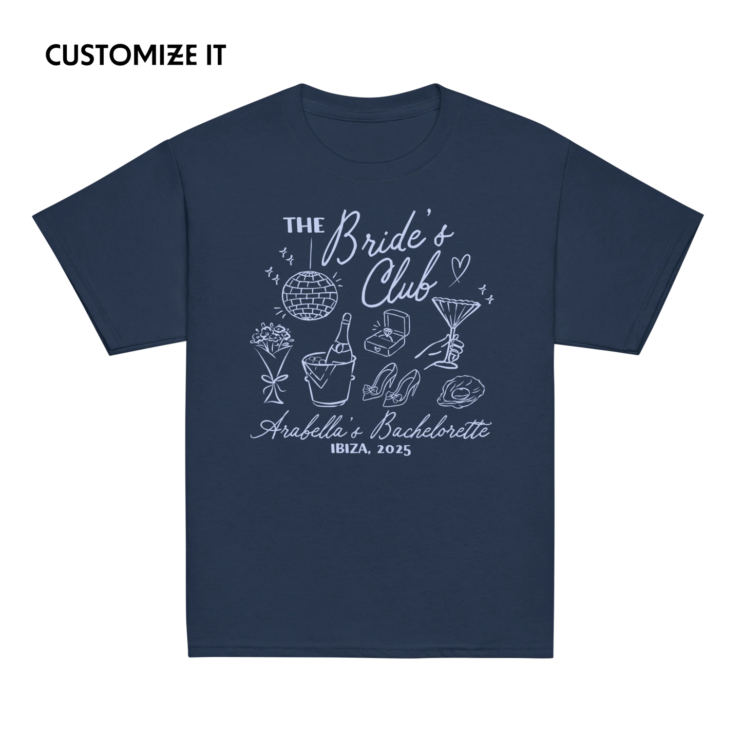 CUSTOM Bachelorette Party Trip Baby Tee