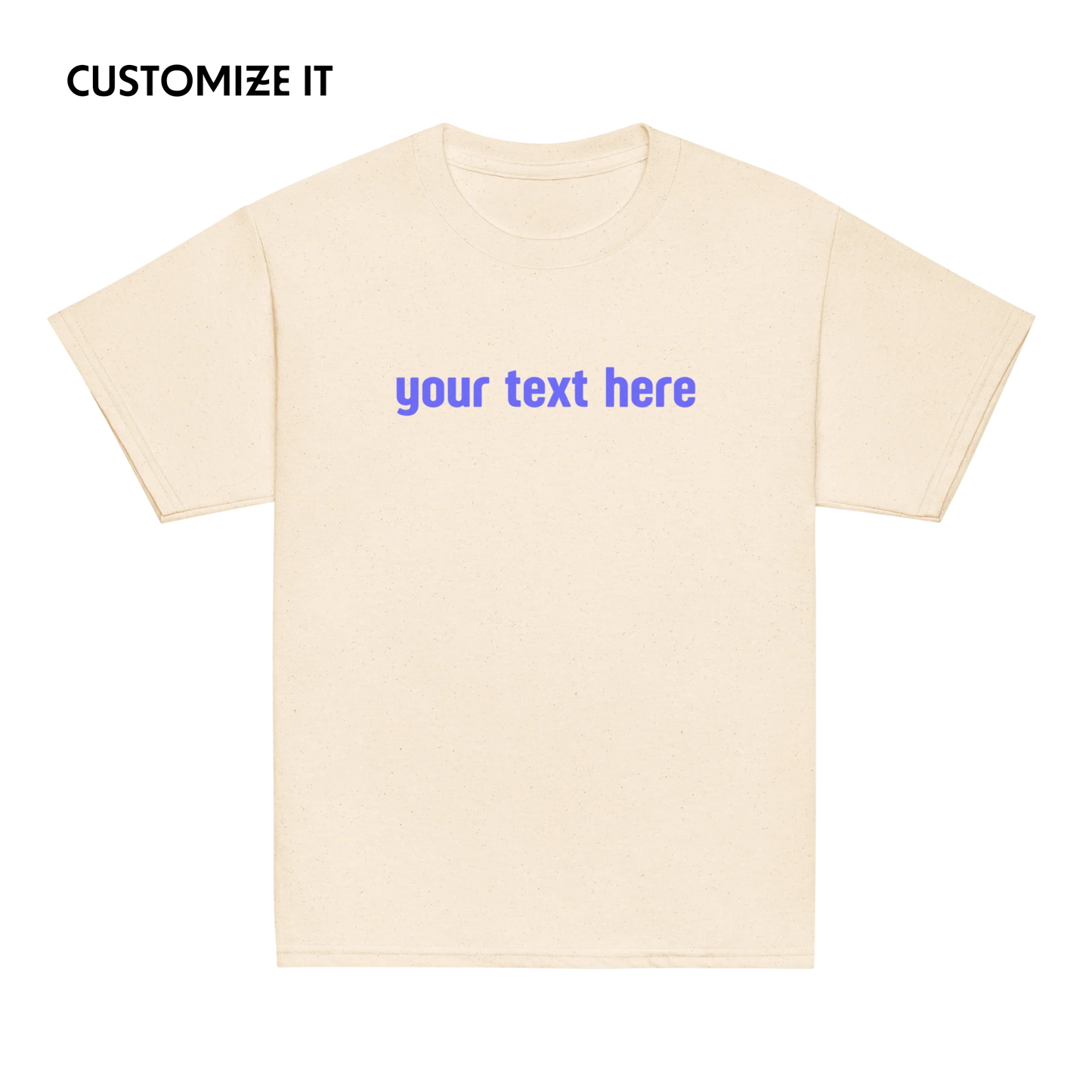 CUSTOM Your Text Baby Tee
