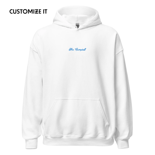 CUSTOM Mrs. Surname Embroidered Bride Hoodie