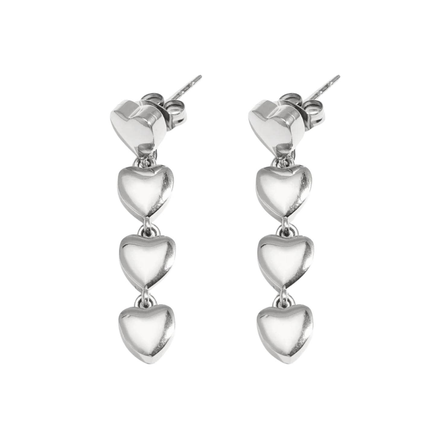 Heart Dangle Earrings