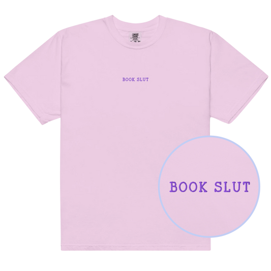 Book Slut Embroidered Classic T-Shirt