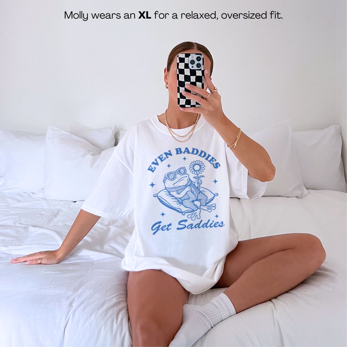 Even Baddies Get Saddies Classic T-Shirt