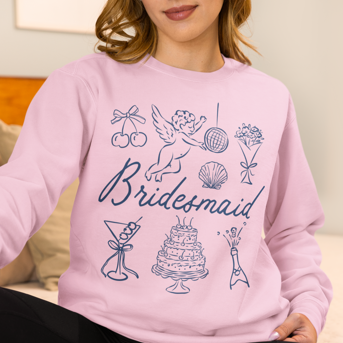 Bridesmaid Bachelorette Sweatshirt