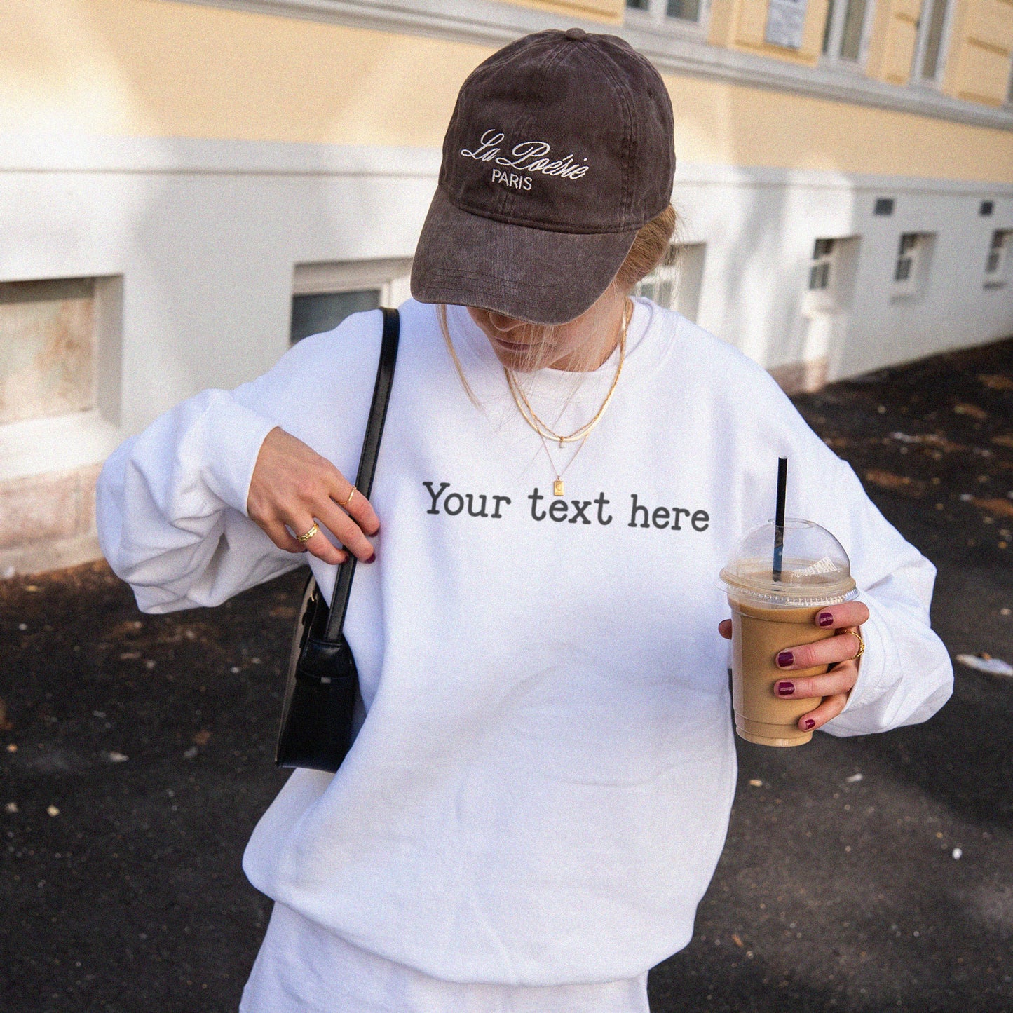 CUSTOM Your Text Typewriter Sweatshirt