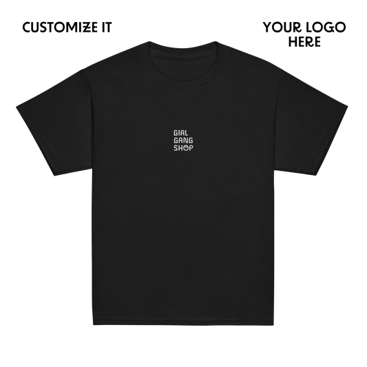 CUSTOM YOUR LOGO Embroidered Baby Tee