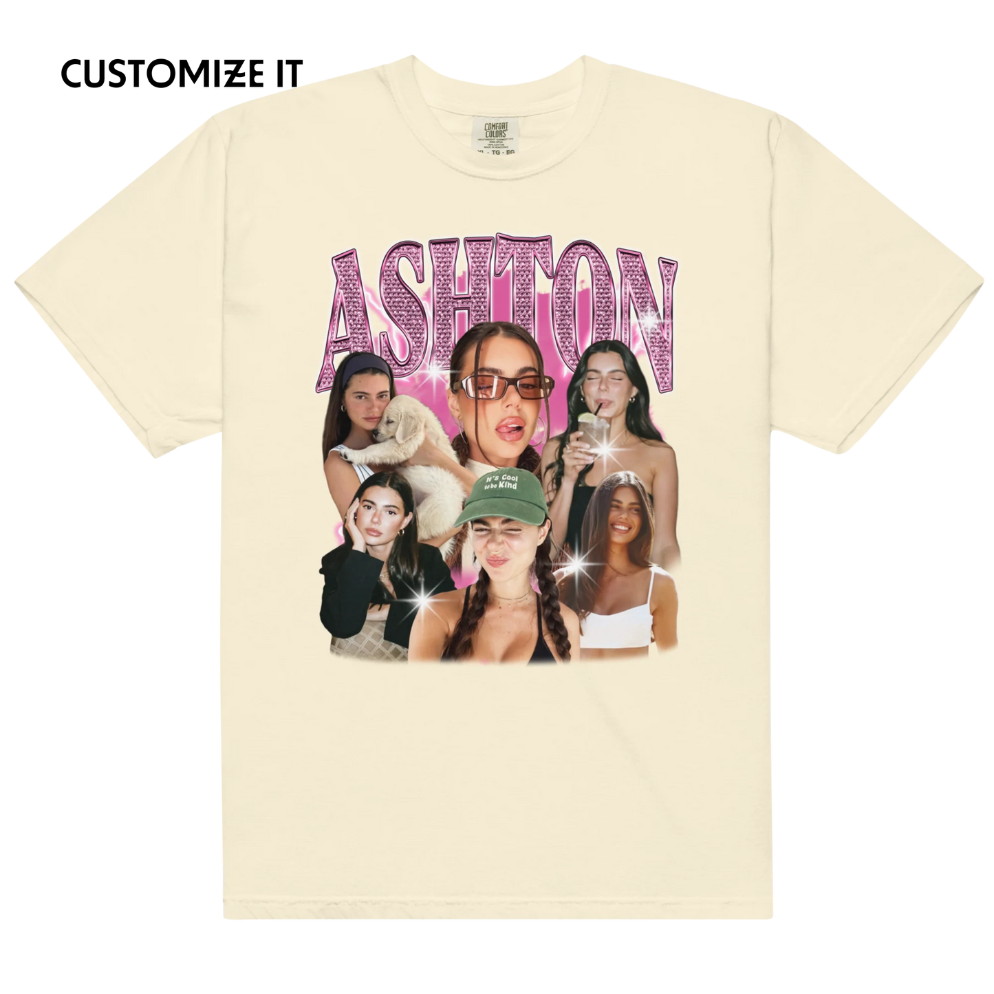 CUSTOM Create Your Own Bling Bootleg T-Shirt