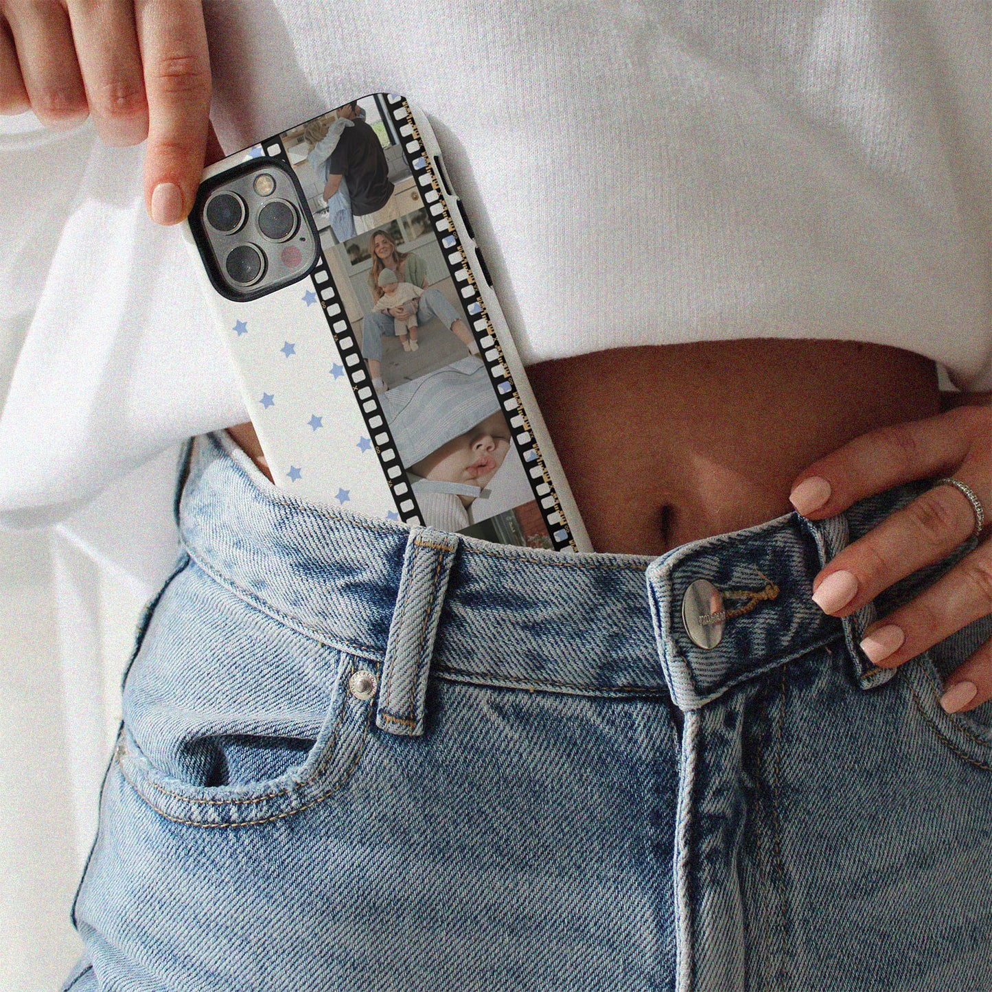 CUSTOM PHOTO Little Star Club Aesthetic iPhone Case