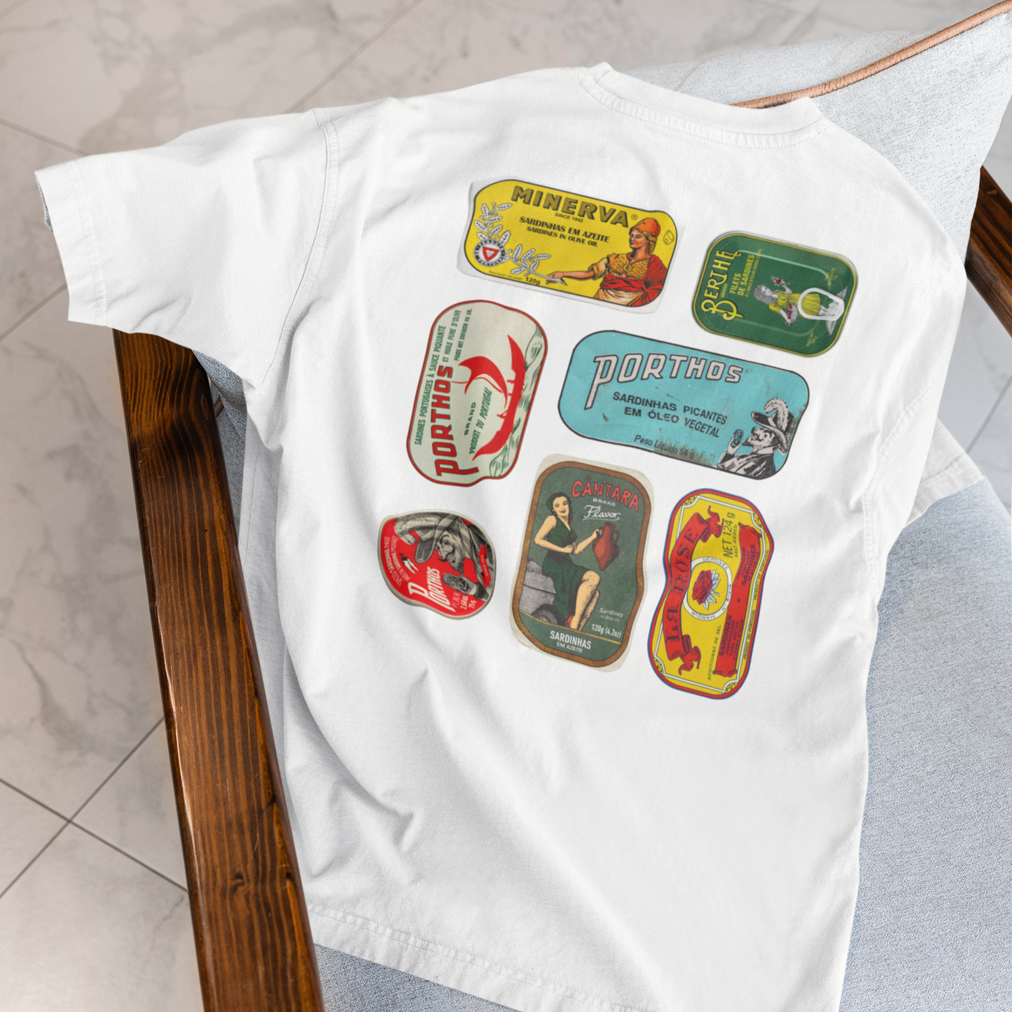 Portuguese Canned Sardines Classic T-Shirt