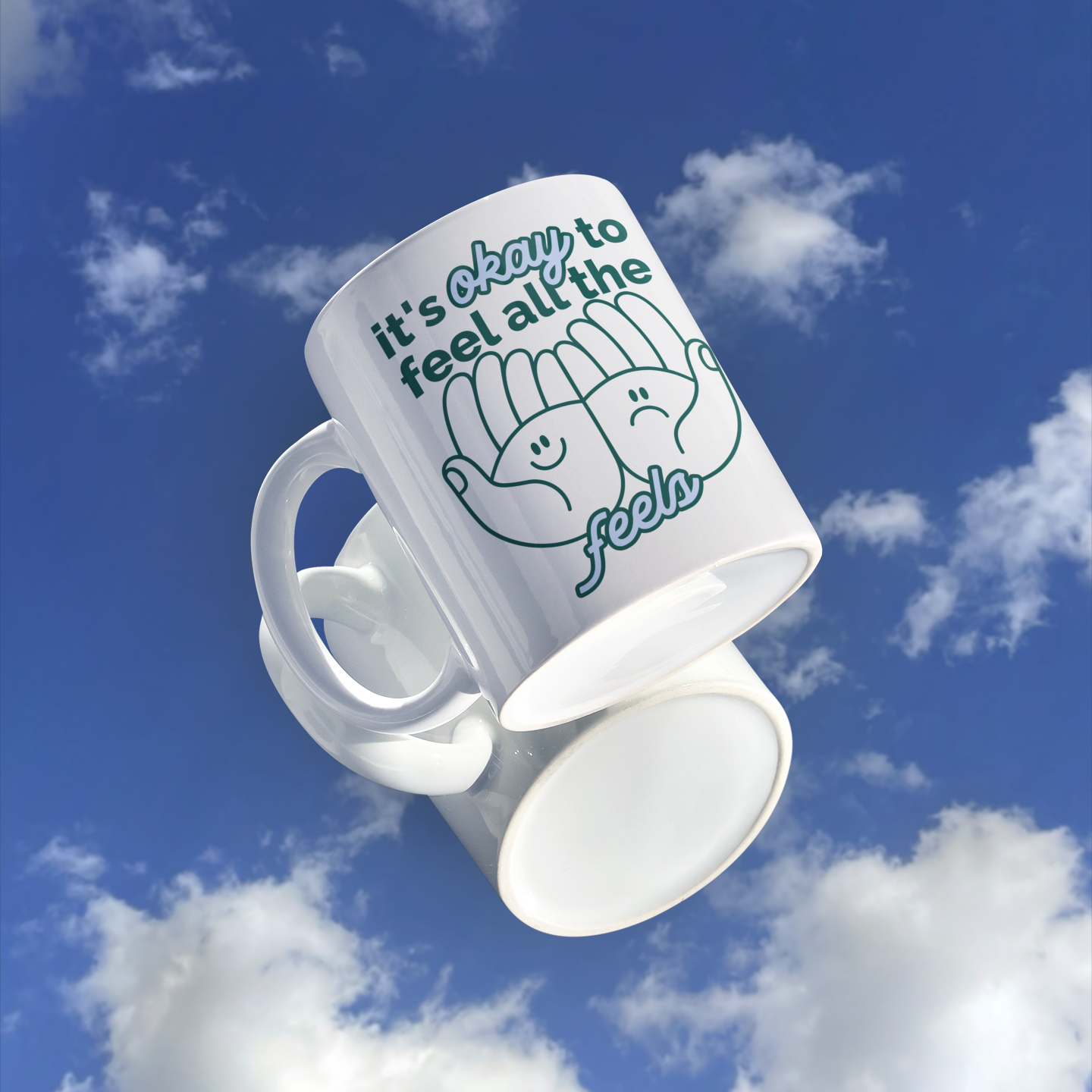 It's Okay Feel All Feels Mug