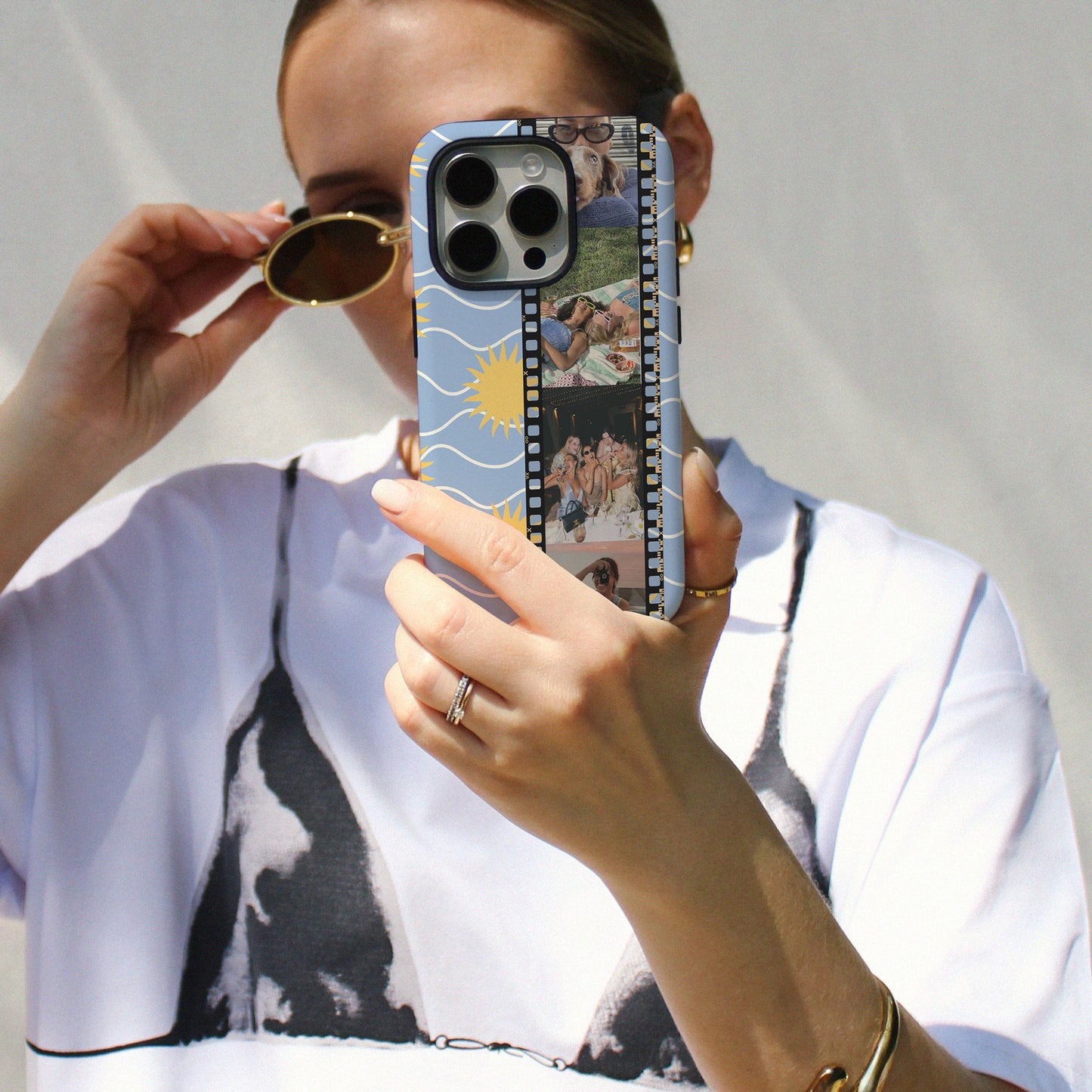 CUSTOM PHOTO Sunny Side Up Aesthetic iPhone Case