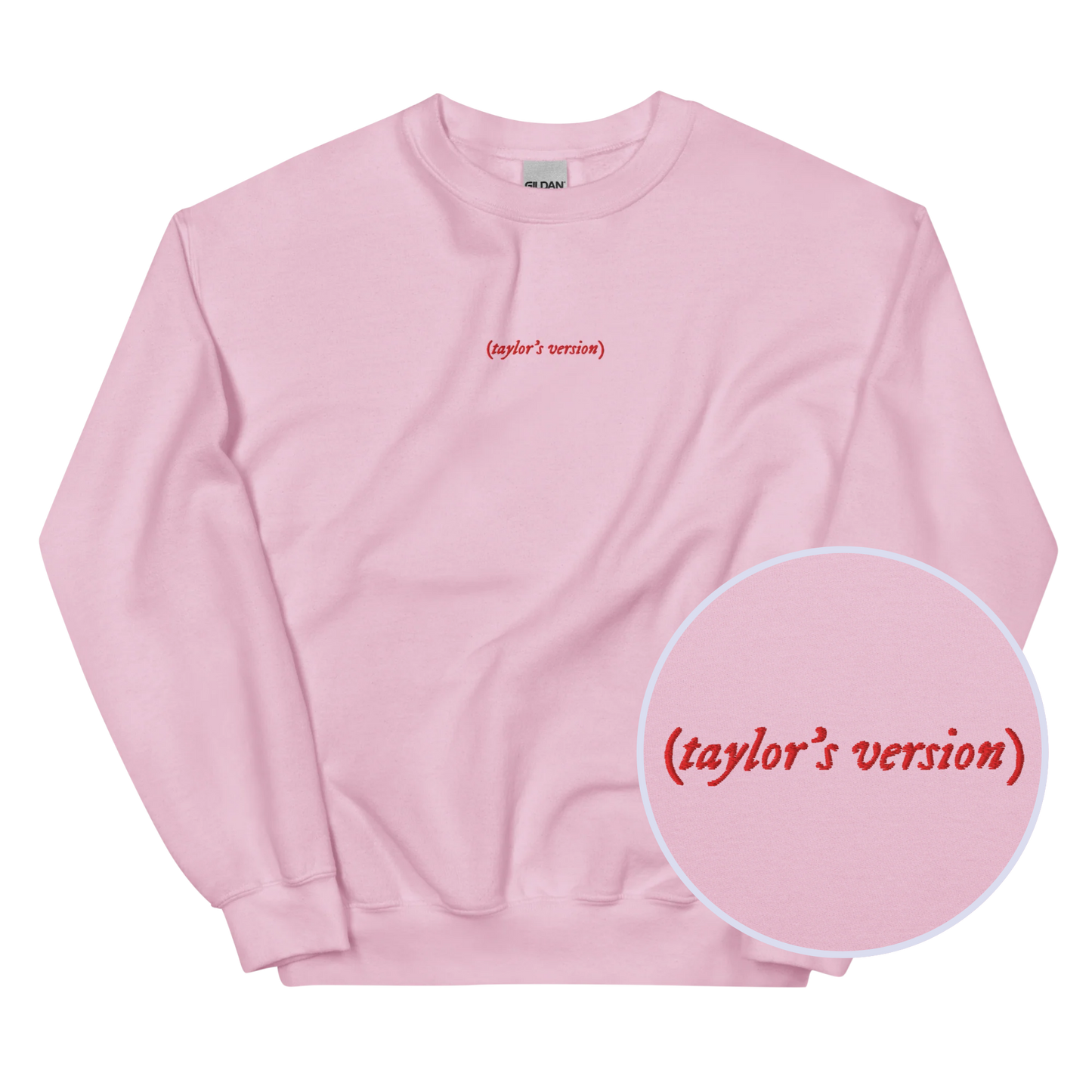 taylor's version Embroidered Sweatshirt