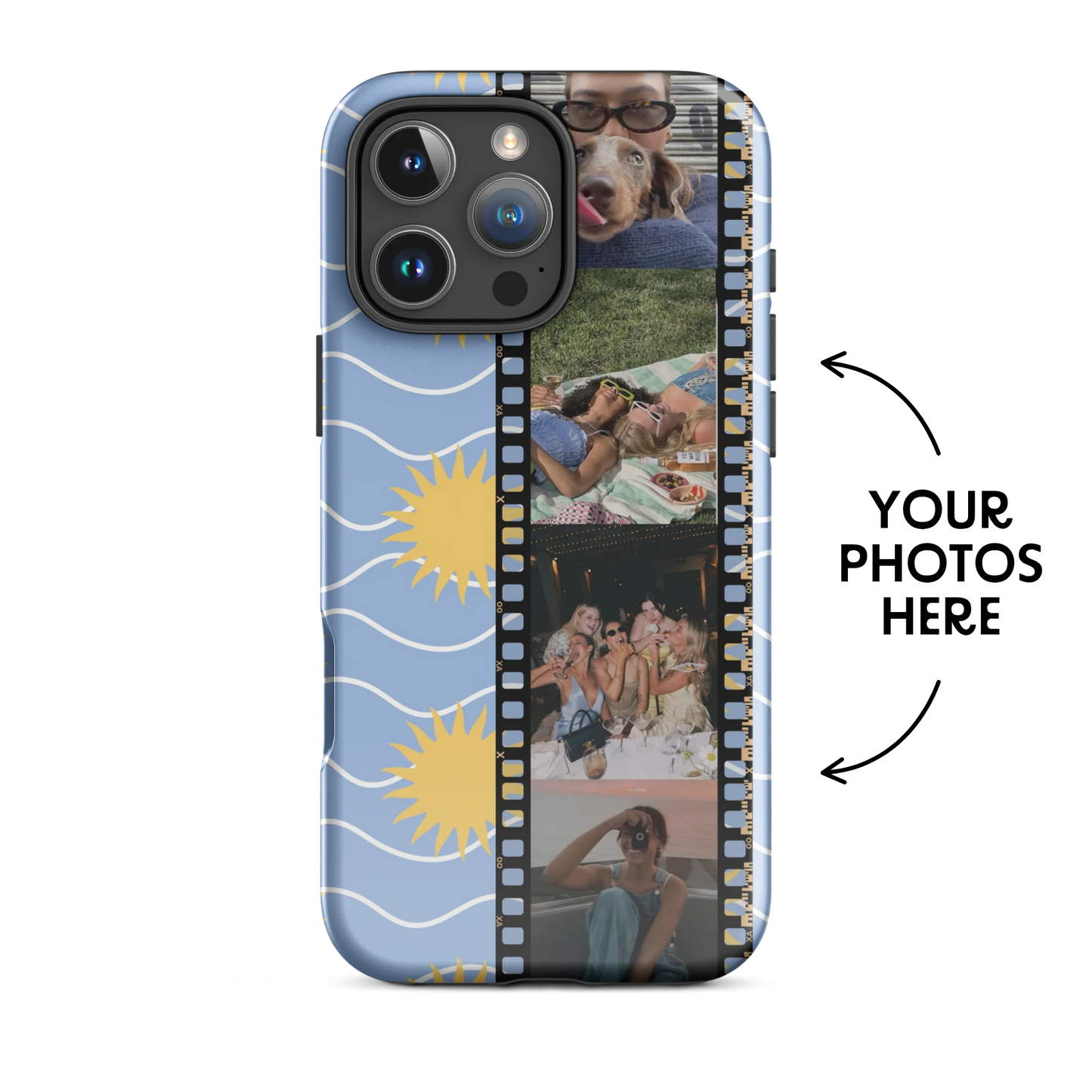 CUSTOM PHOTO Sunny Side Up Aesthetic iPhone Case