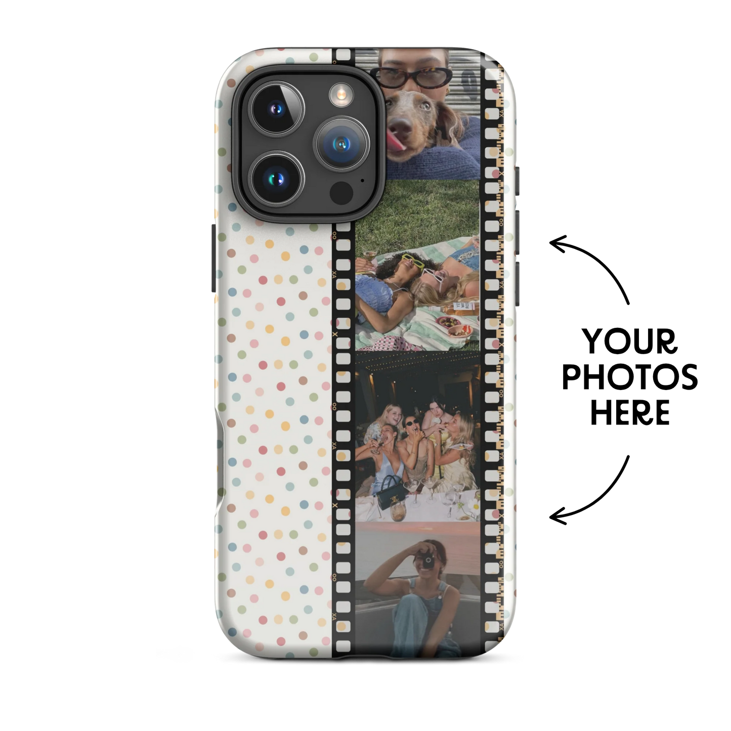 CUSTOM PHOTO Birthday Cake Aesthetic iPhone Case