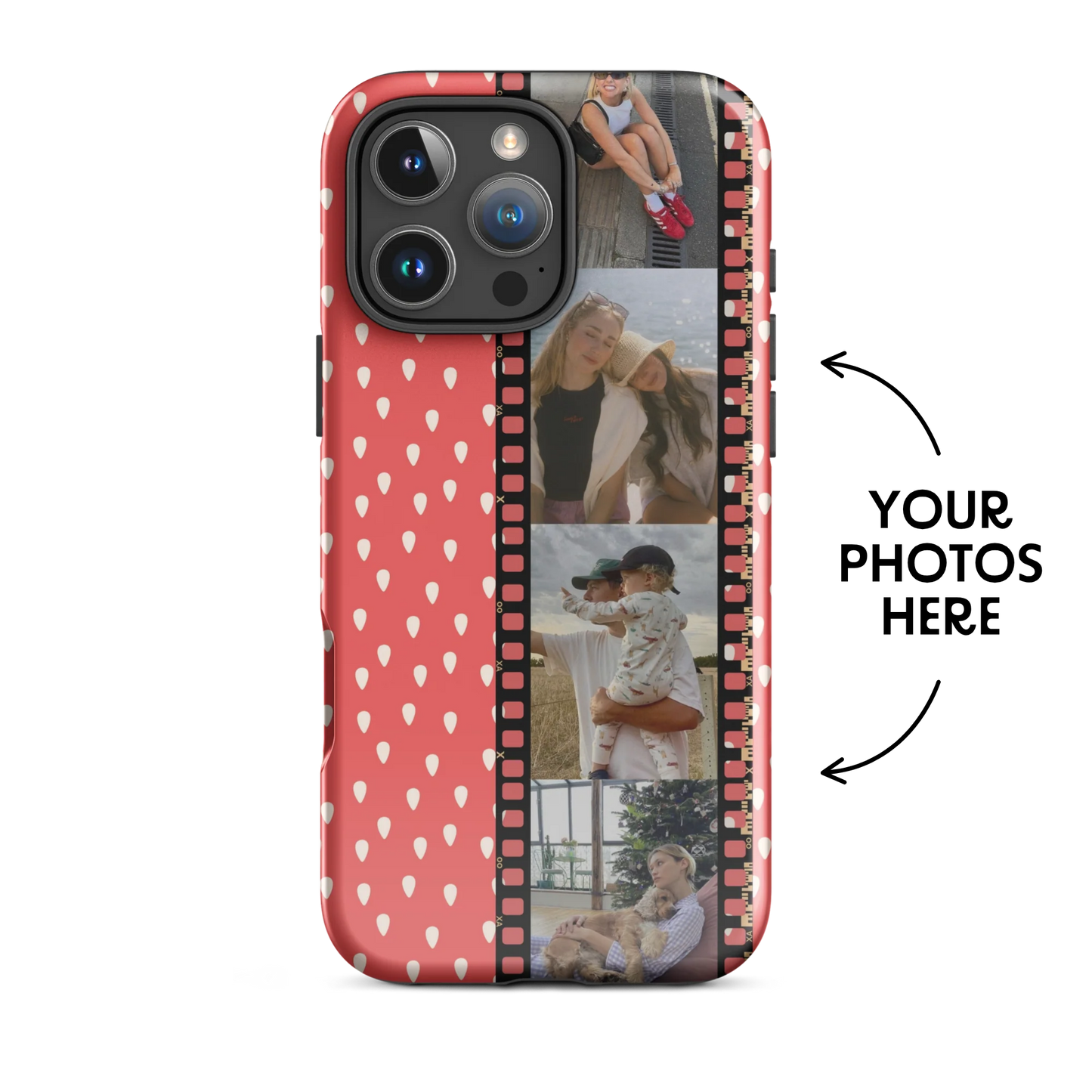 CUSTOM PHOTO So Strawberry Aesthetic iPhone Case