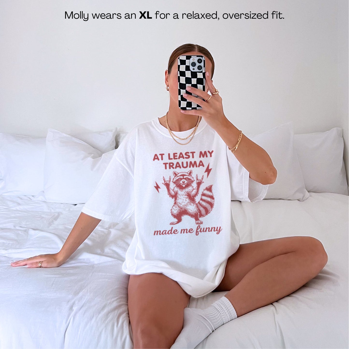 At Least My Trauma Made Me Funny Premium T-Shirt