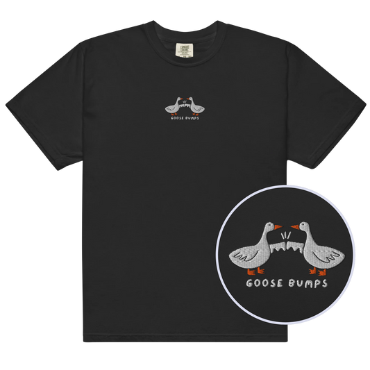 Goose Bumps Embroidered Classic T-Shirt
