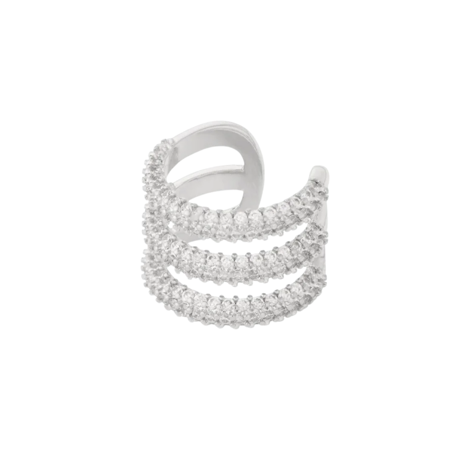 Triple Bling Ear Cuff