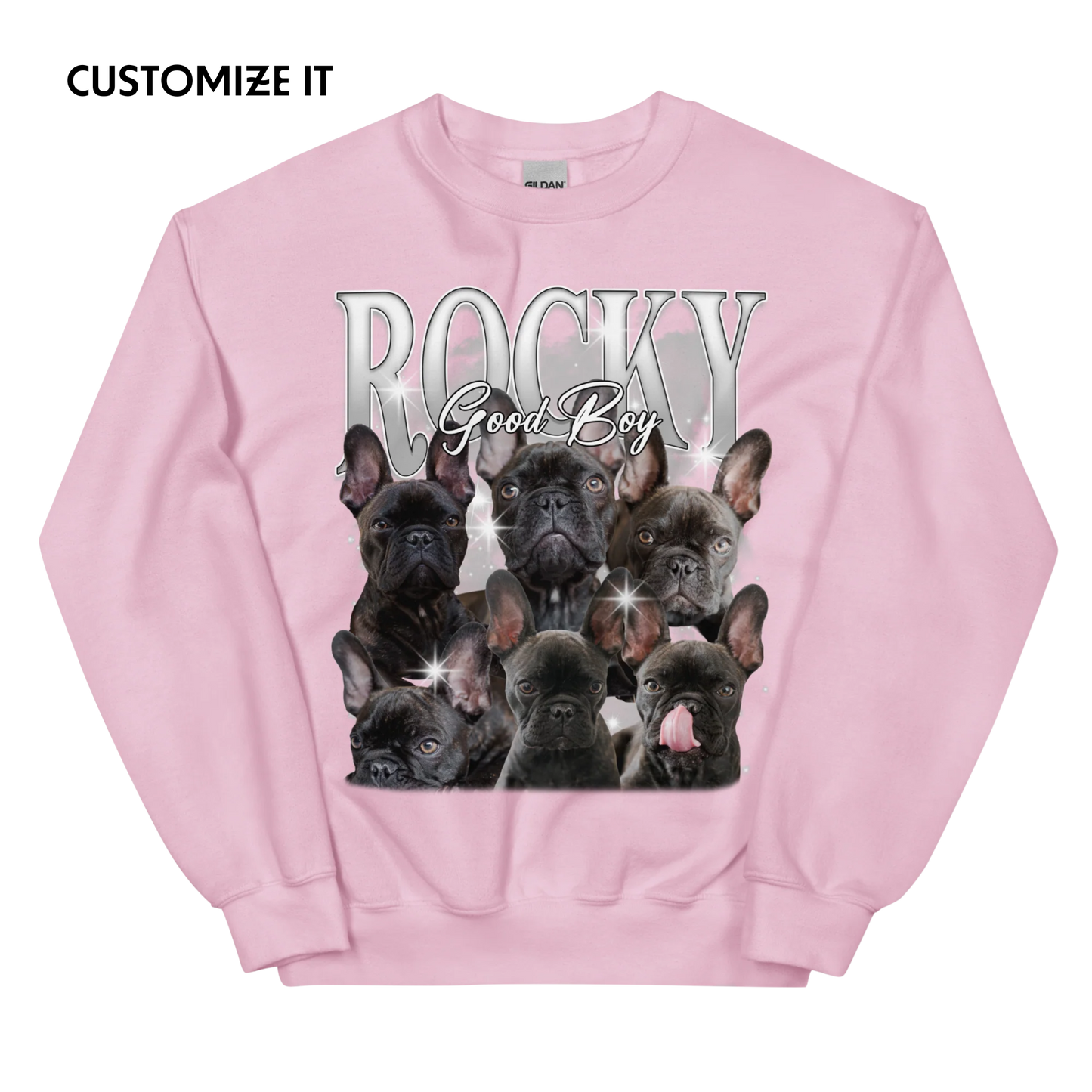 Create Your Own Custom Pet Bootleg Sweatshirt