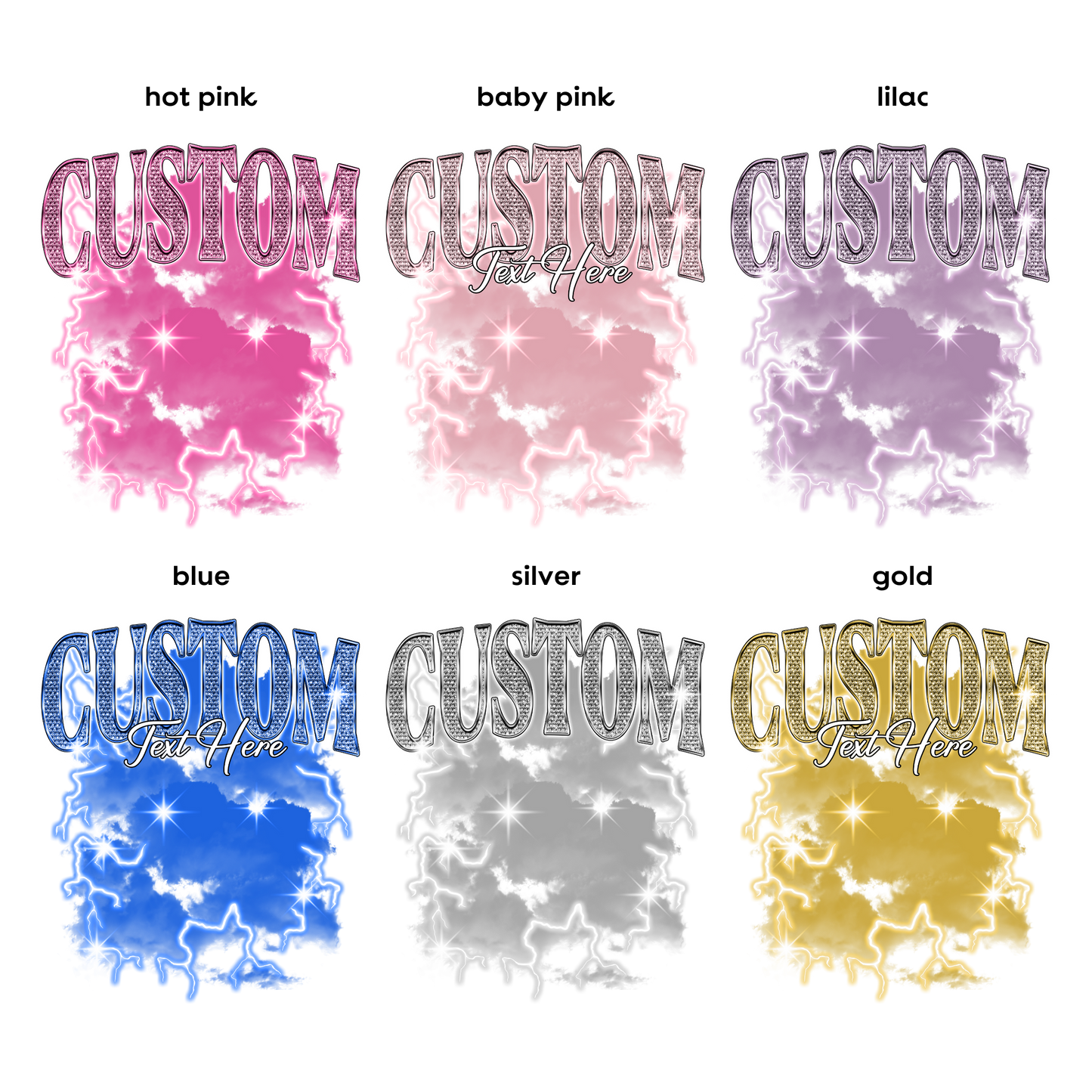 CUSTOM Create Your Own Bling Bootleg Boxy Tee