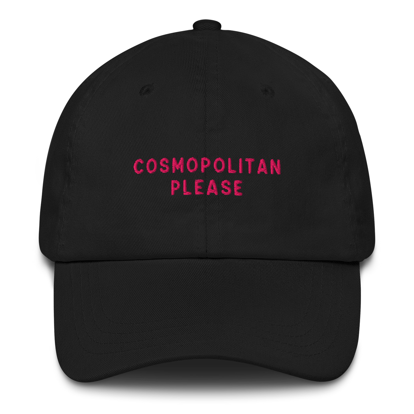 Cosmopolitan Please Cocktail Embroidered Dad Hat