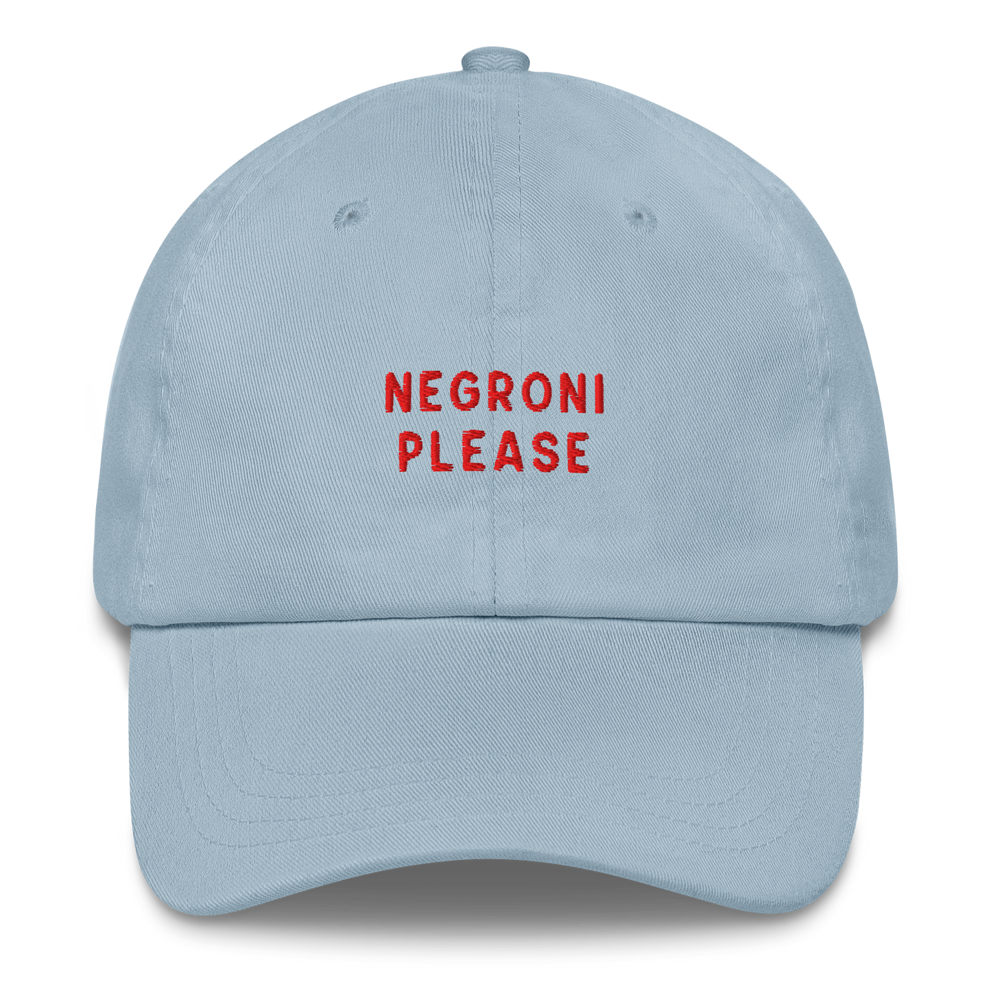 Negroni Please Cocktail Embroidered Cap