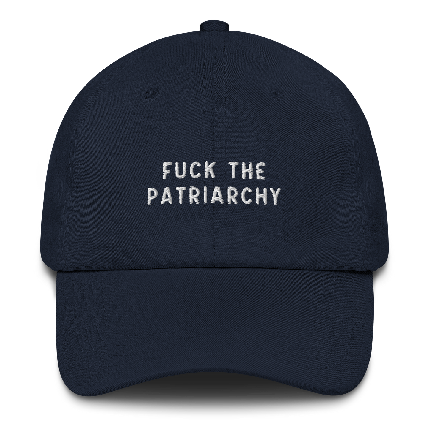 Fuck the Patriarchy Feminist Embroidered Cap