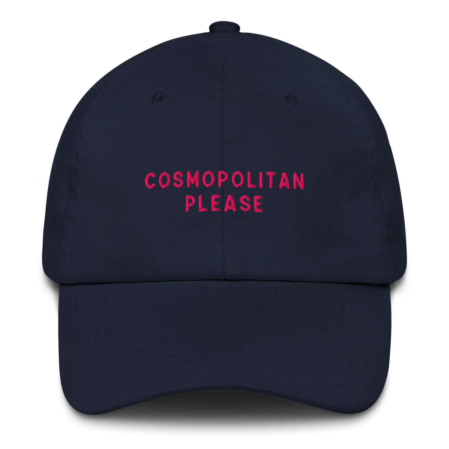 Cosmopolitan Please Cocktail Embroidered Cap