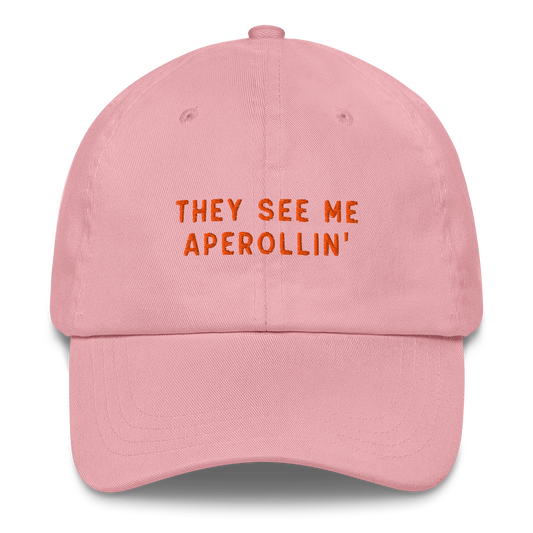 They See Me Aperollin' Cocktail Embroidered Cap