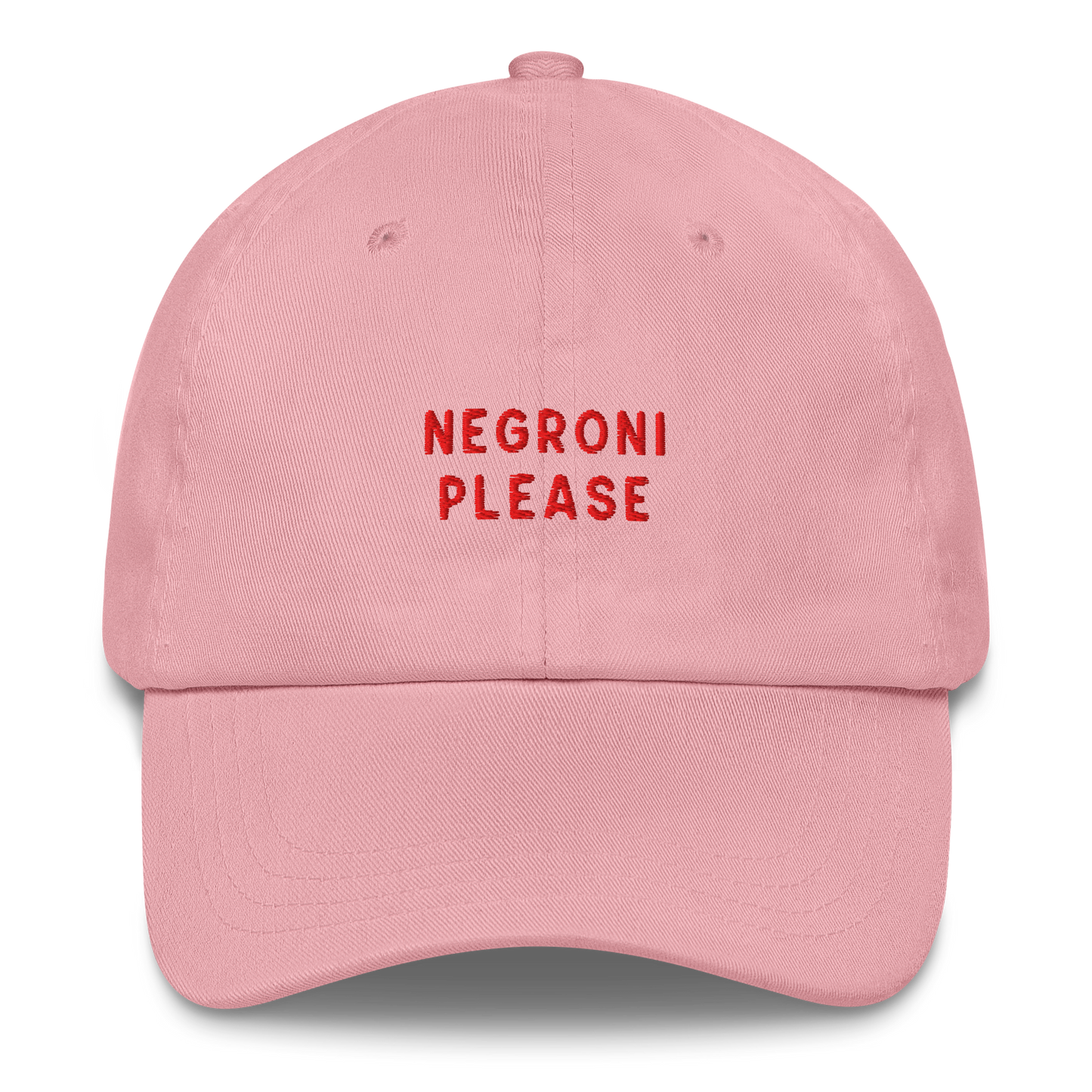 Negroni Please Cocktail Embroidered Cap