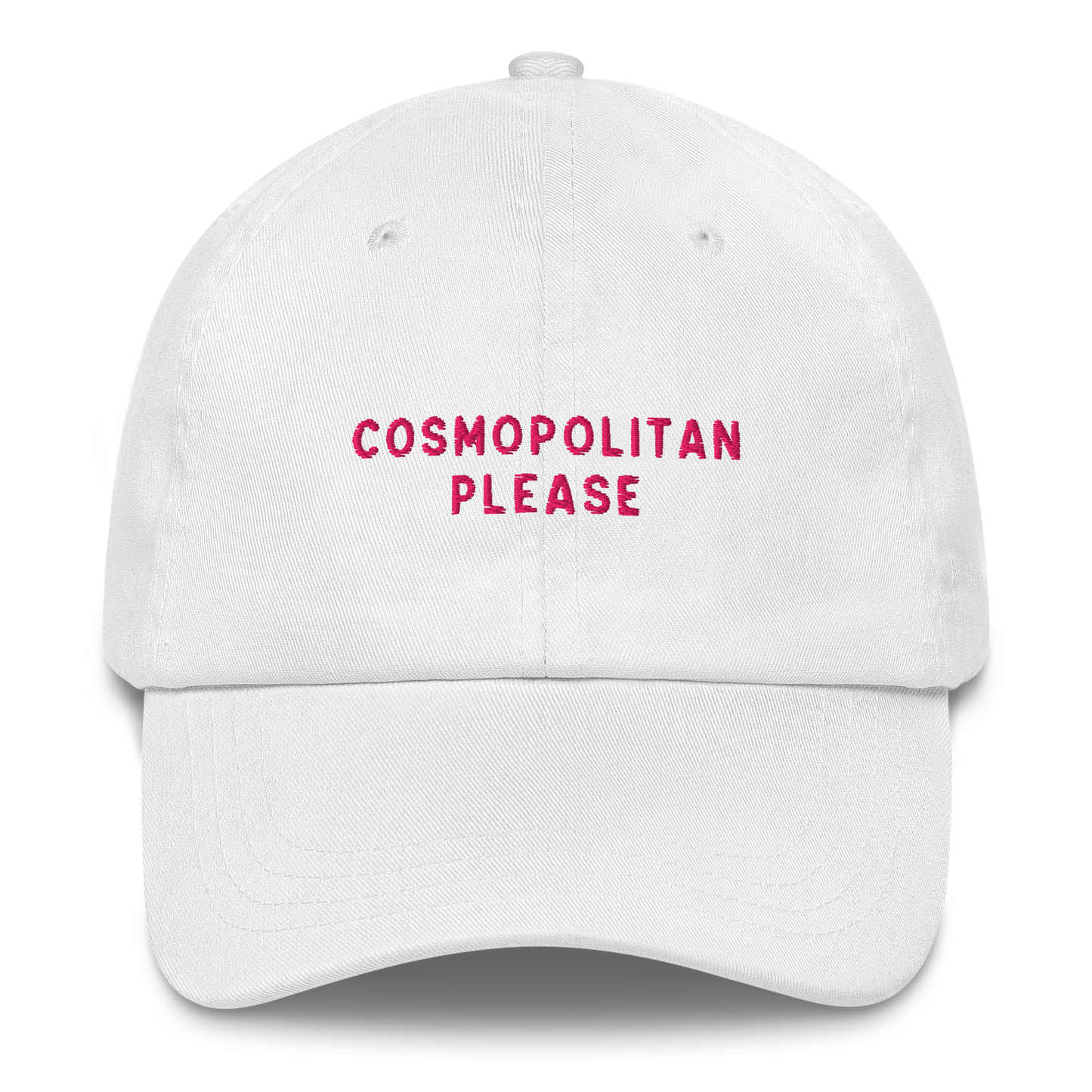 Cosmopolitan Please Cocktail Embroidered Dad Hat