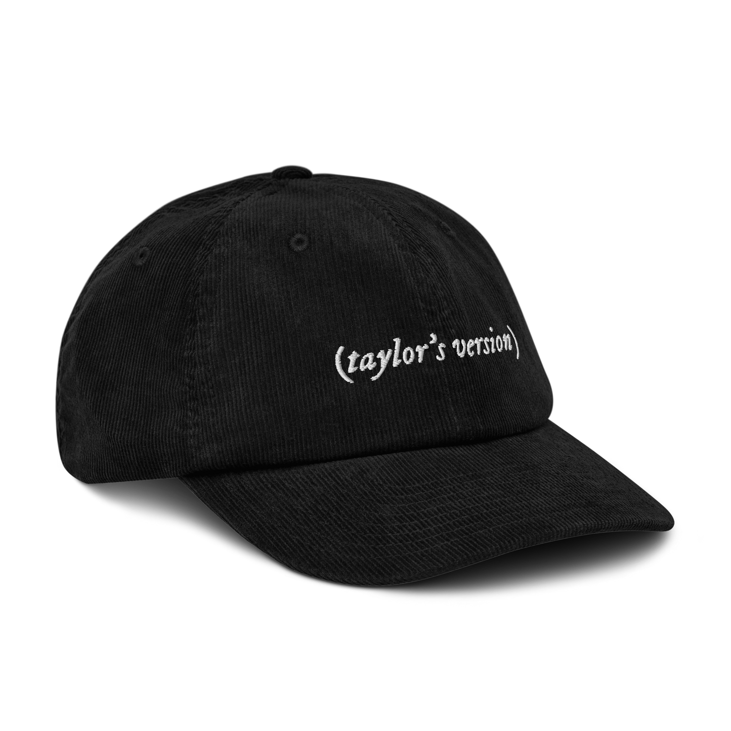 taylor's version Embroidered Corduroy Hat
