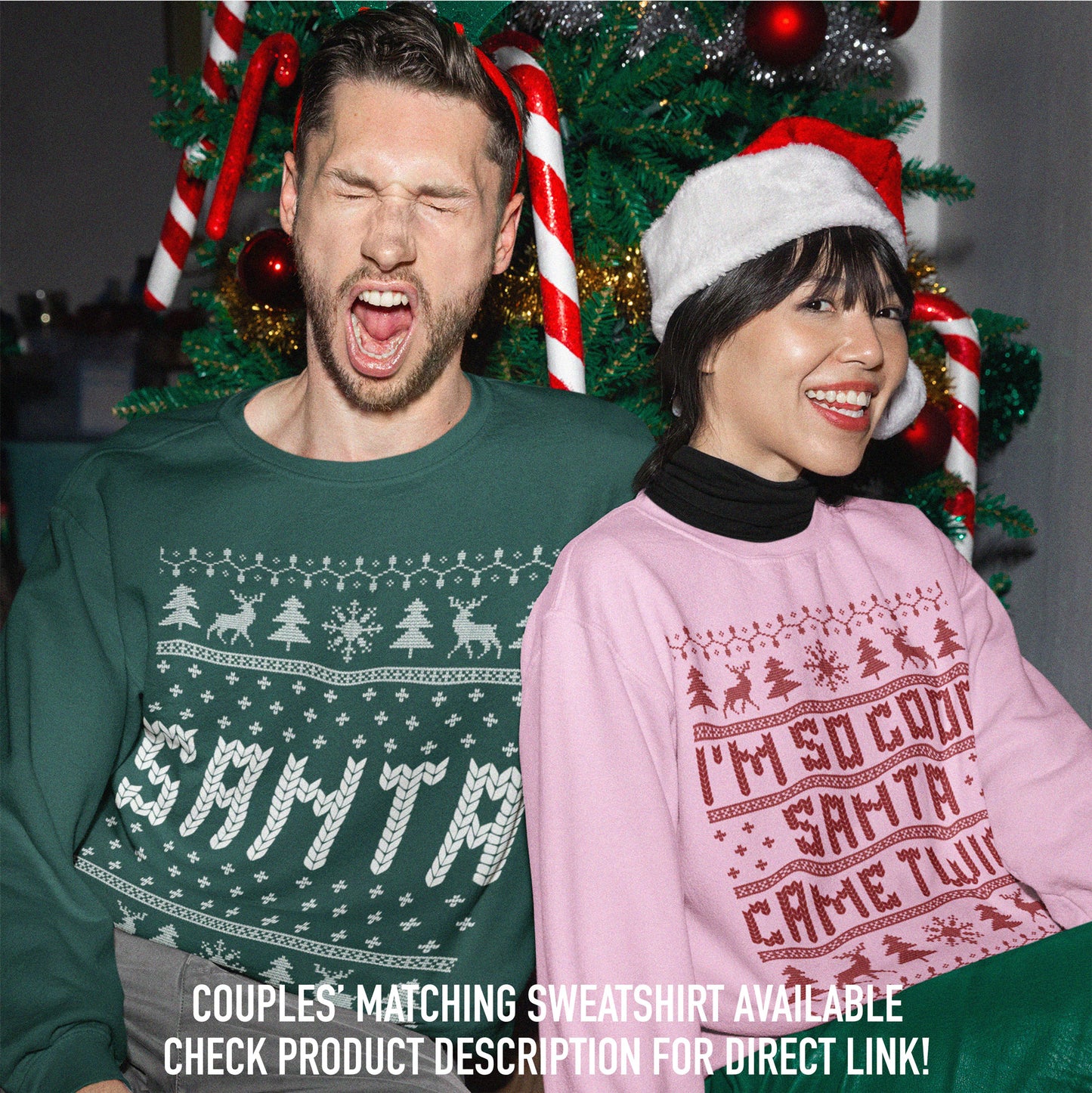 Santa Funny Christmas Sweatshirt
