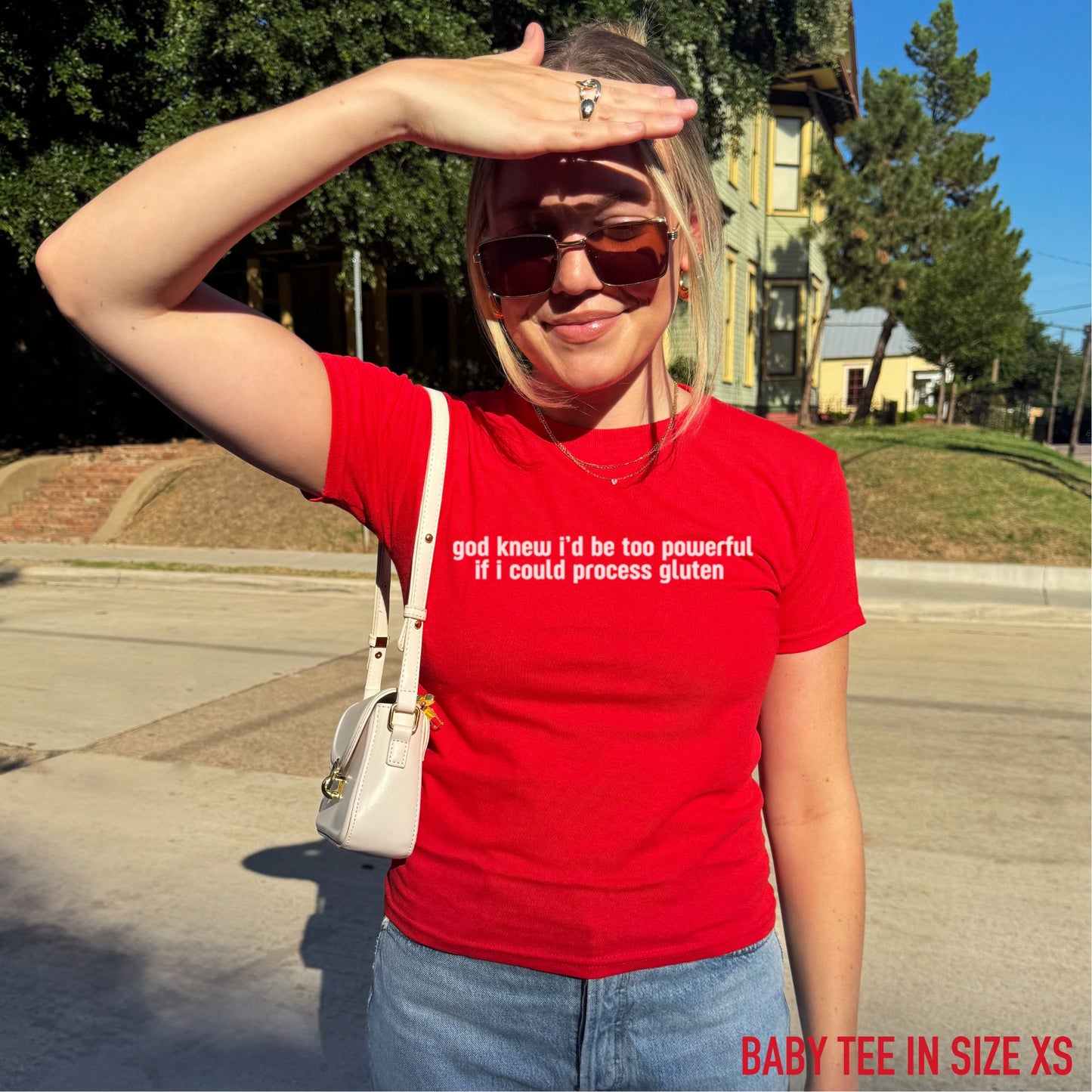 Too Powerful if I Could Process Gluten Baby Tee