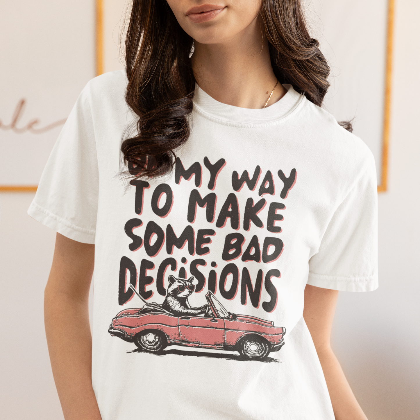 On My Way Make Bad Decisions Premium T-Shirt