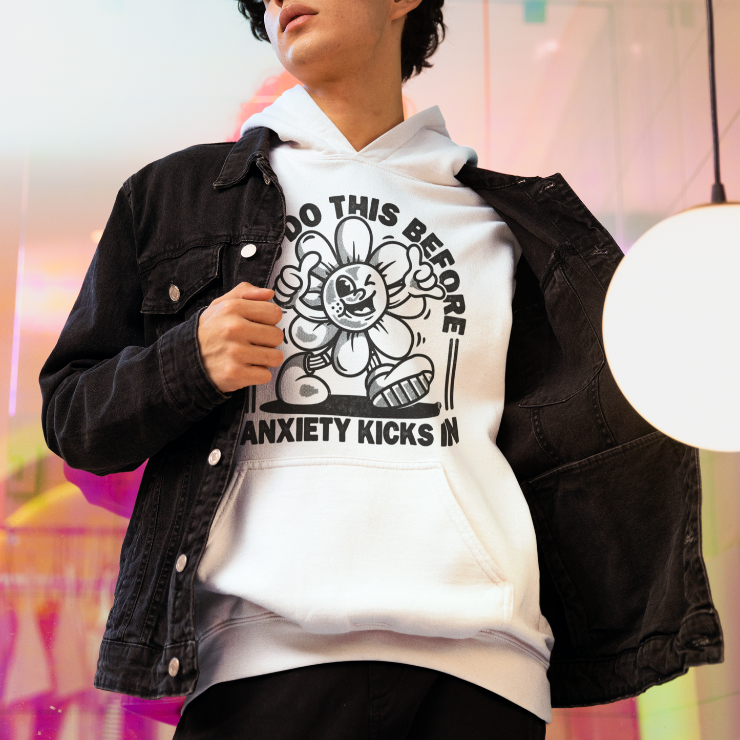 Let's Do This Anxiety Kicks In Hoodie