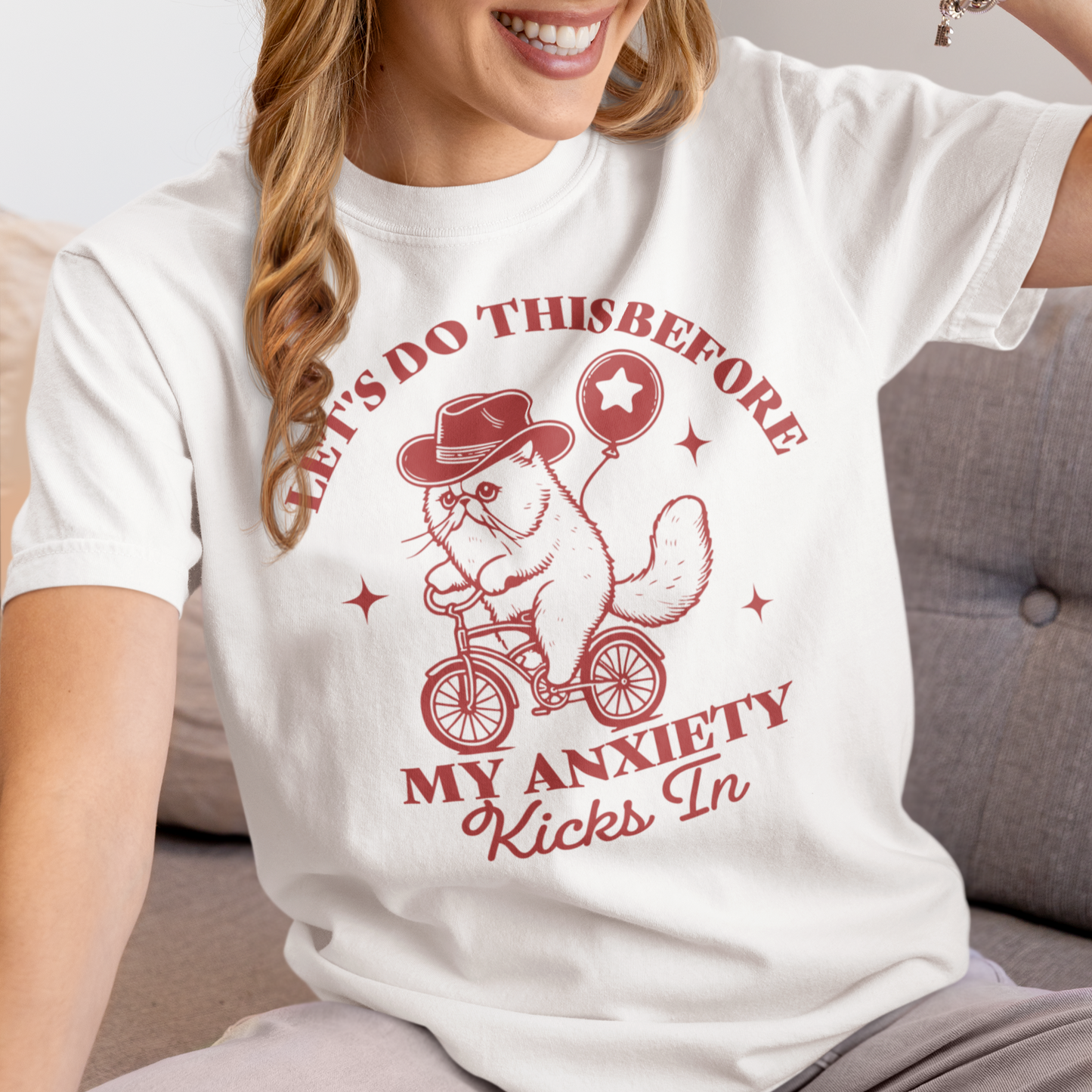 Before My Anxiety Kicks In Premium T-Shirt