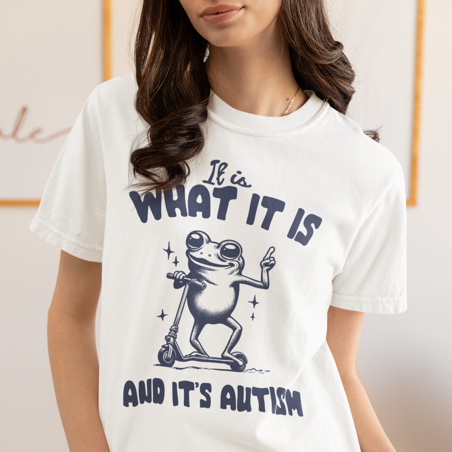 It is What It Is and It’s Autism Premium T-Shirt
