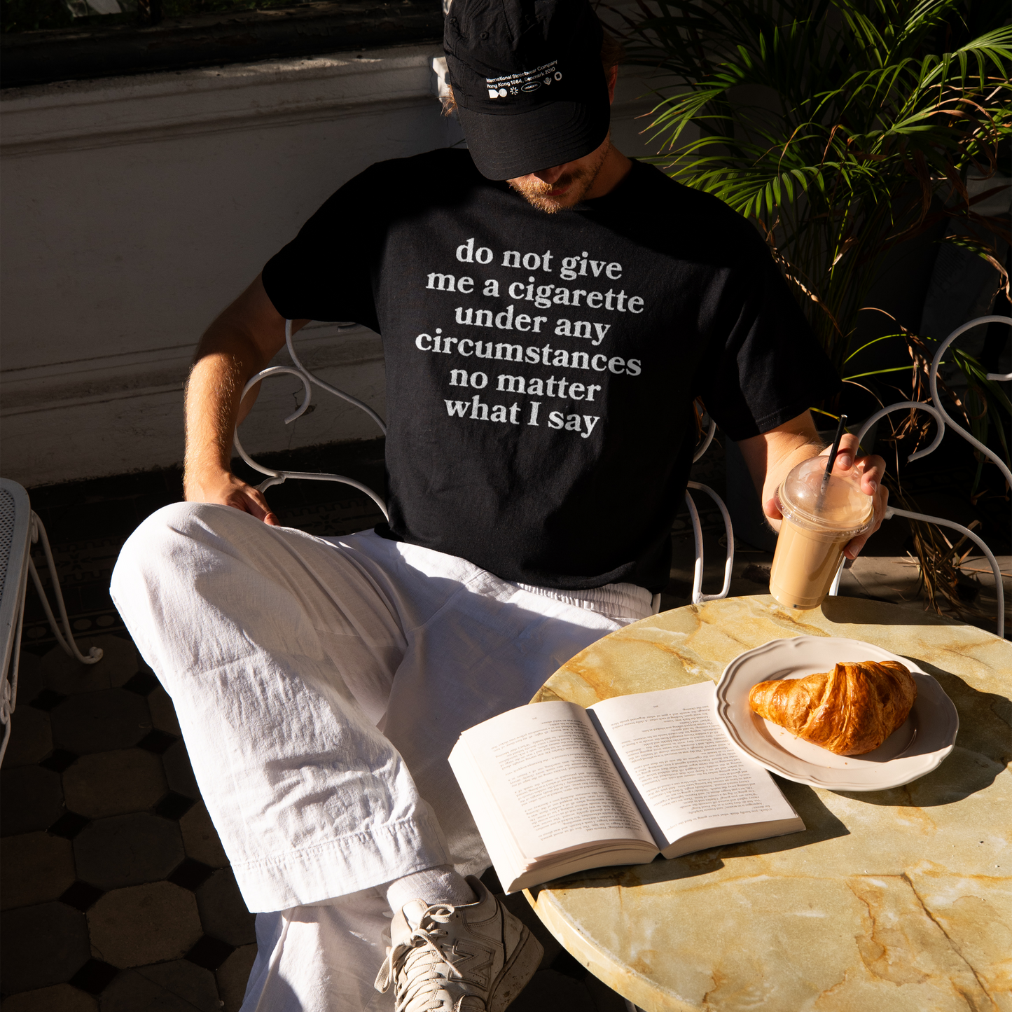Do Not Give Me a Cigarette Premium T-Shirt