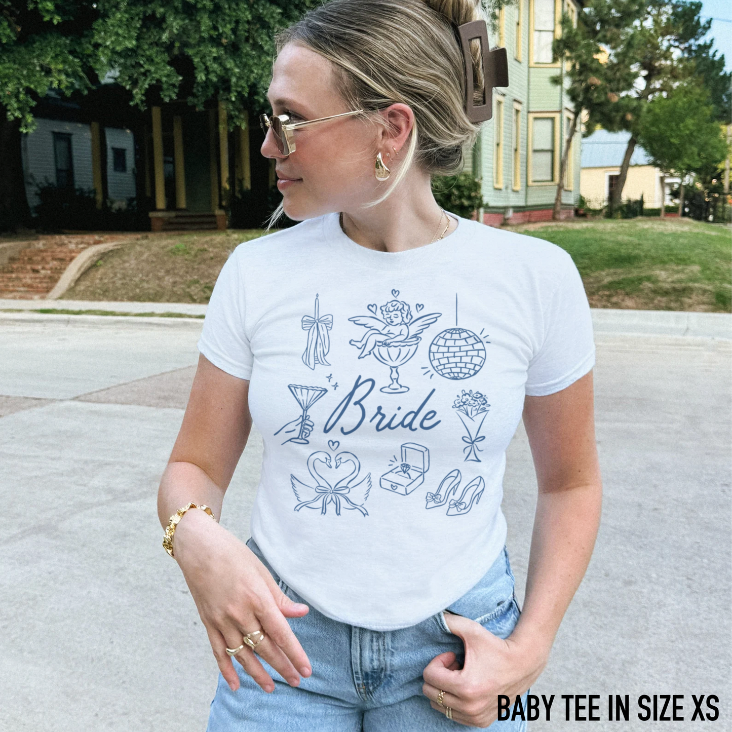 Bride Bachelorette Baby Tee