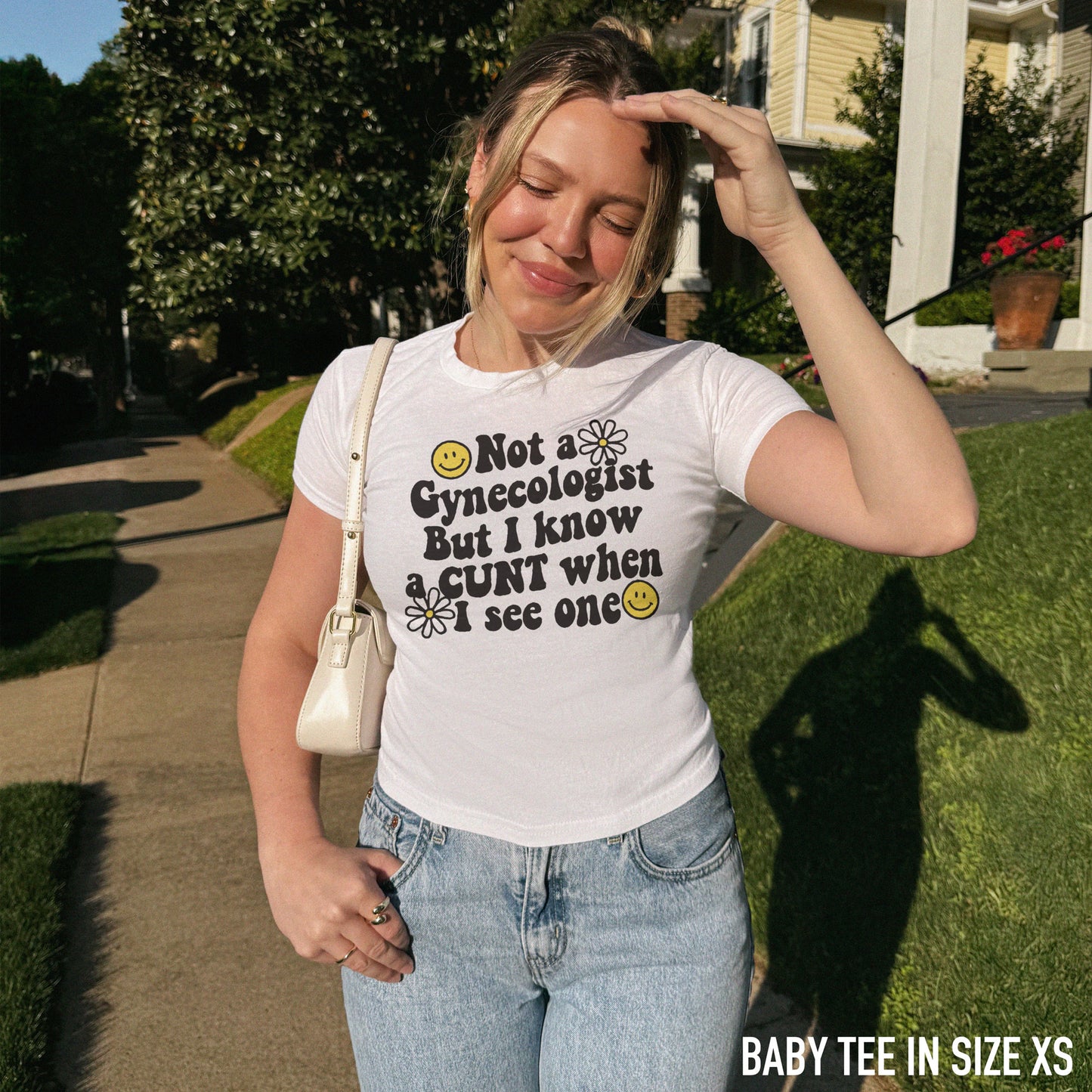 Not a Gynecologist Cunt Baby Tee