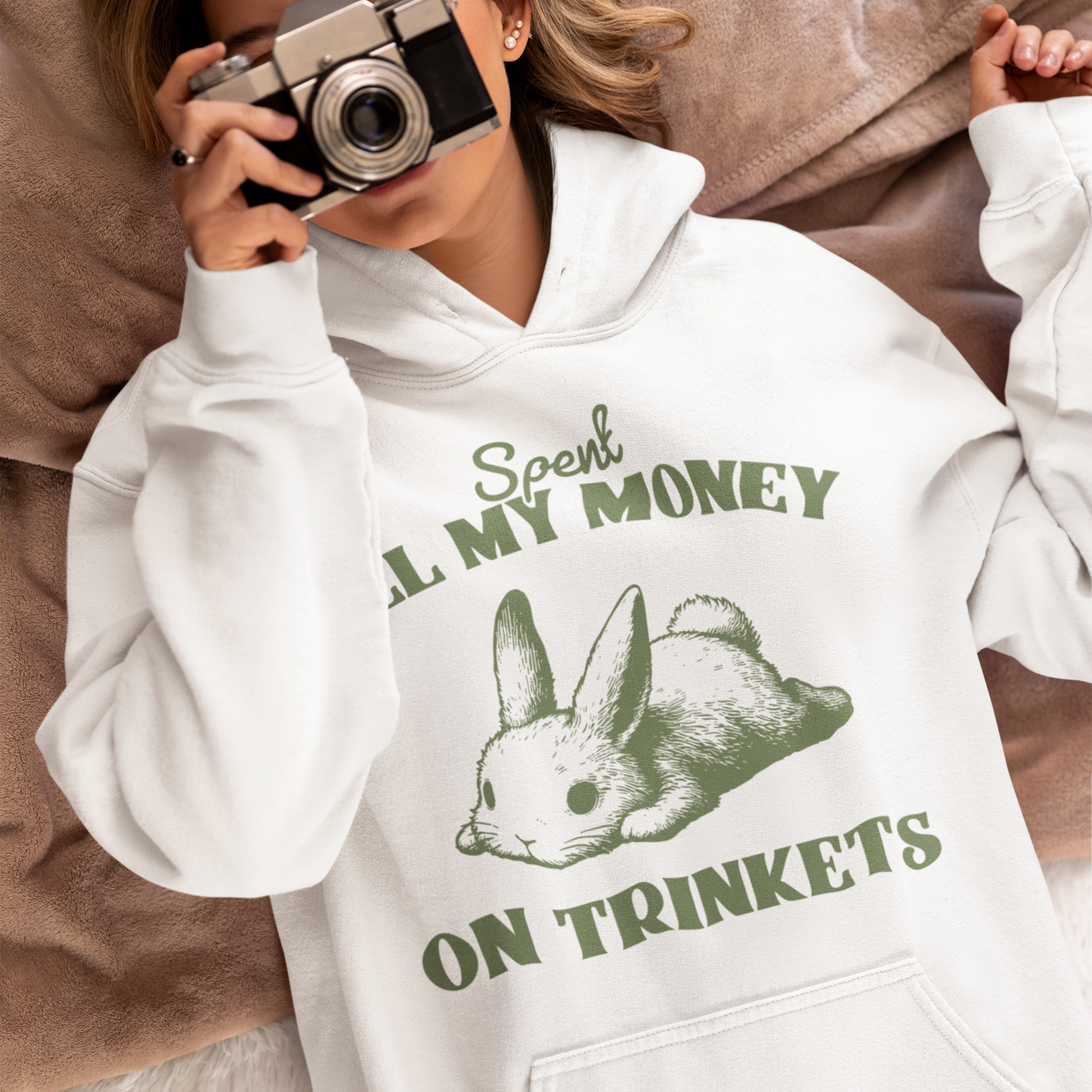 Spent All My Money On Trinkets Hoodie