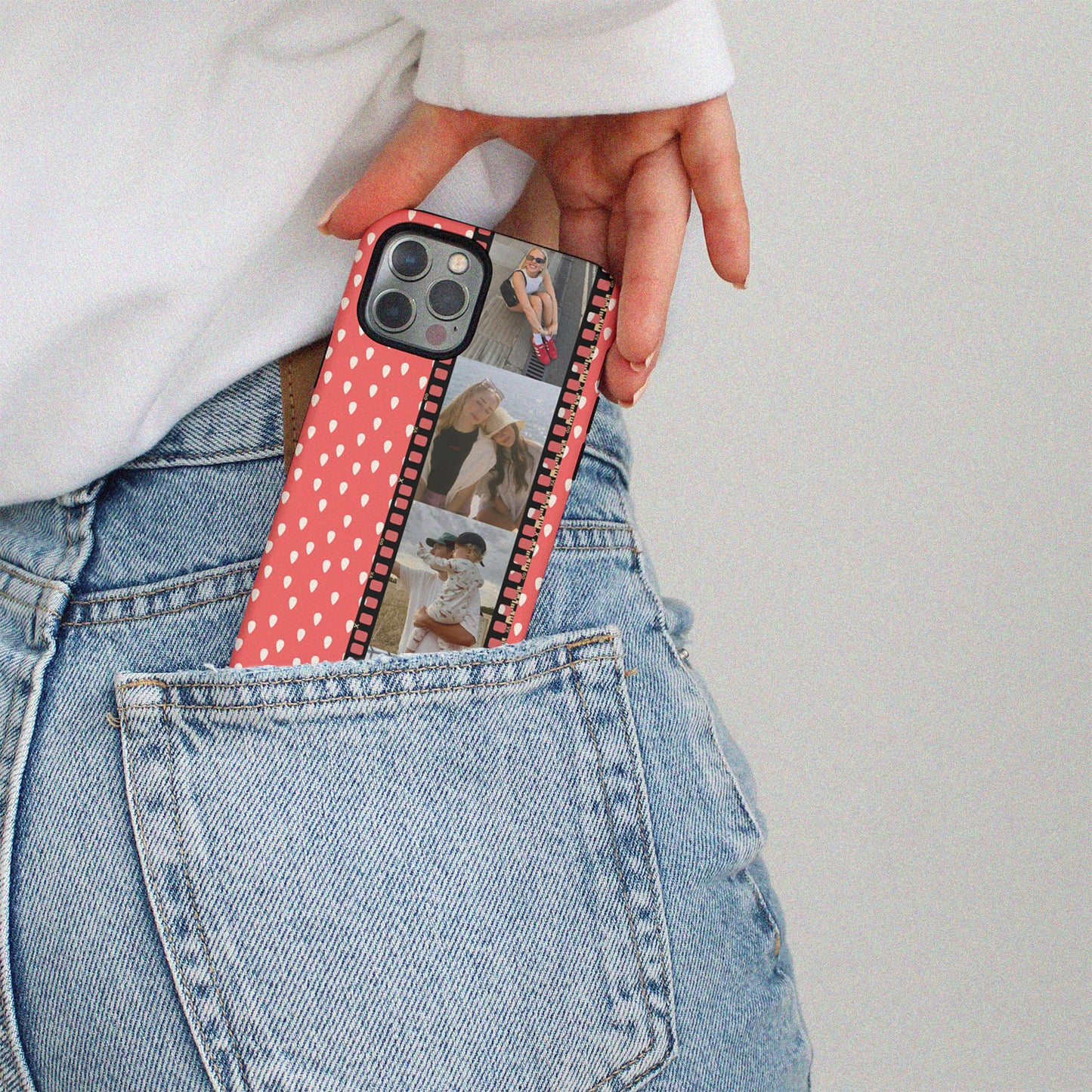 CUSTOM PHOTO So Strawberry Aesthetic iPhone Case