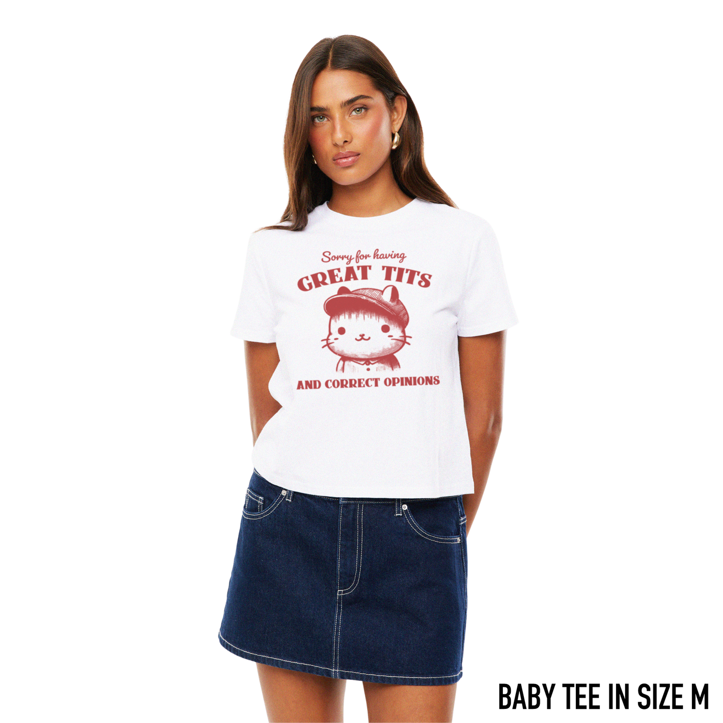 Great Tits Correct Opinions Baby Tee