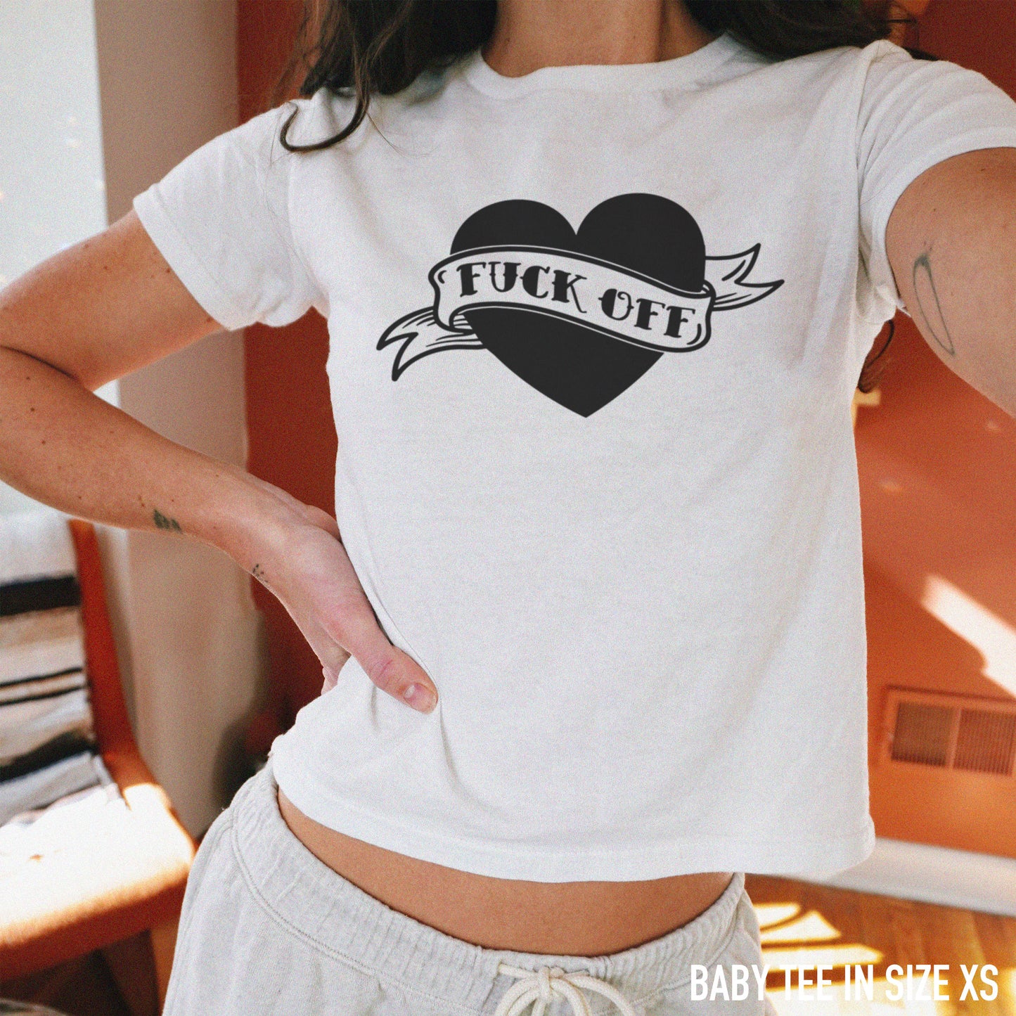Fuck Off Baby Tee