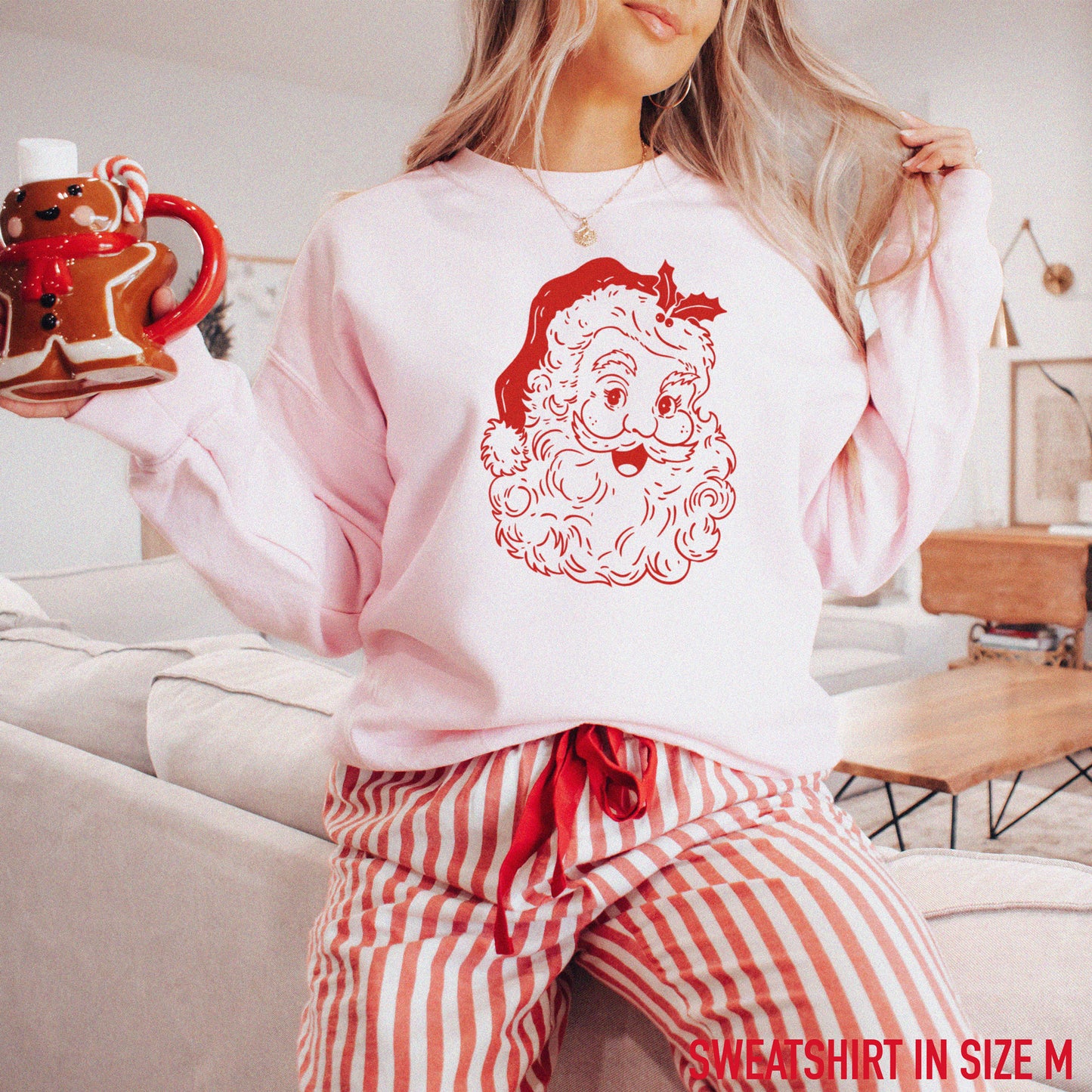 Vintage Santa Christmas Sweatshirt