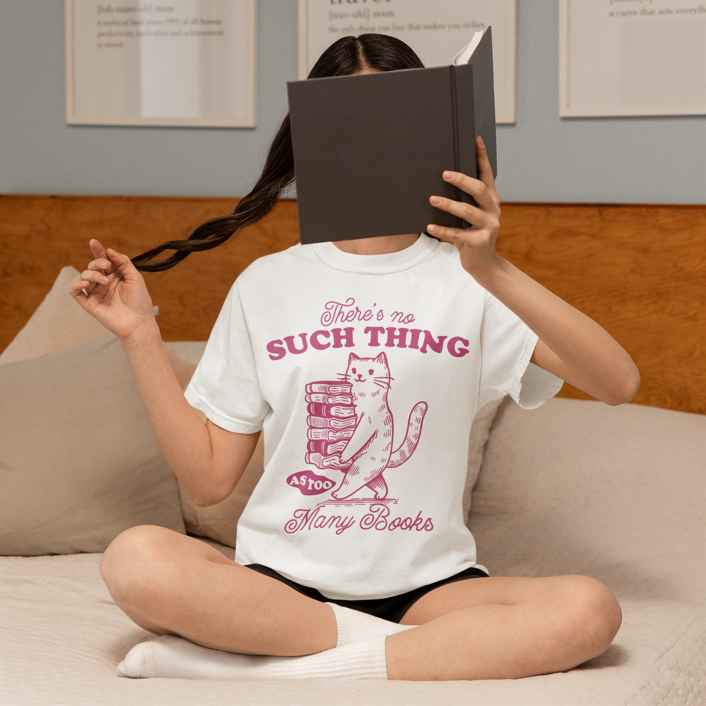 No Such Thing Too Many Books Classic T-Shirt