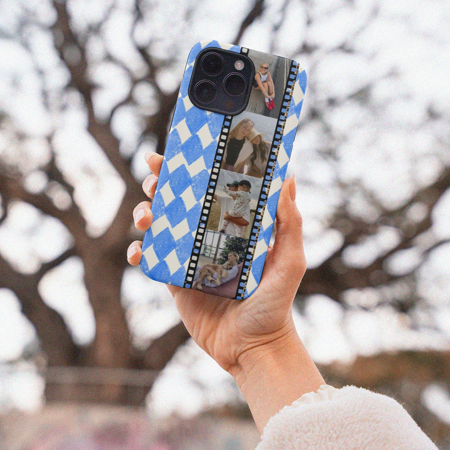 CUSTOM PHOTO Check Me Out Aesthetic iPhone Case
