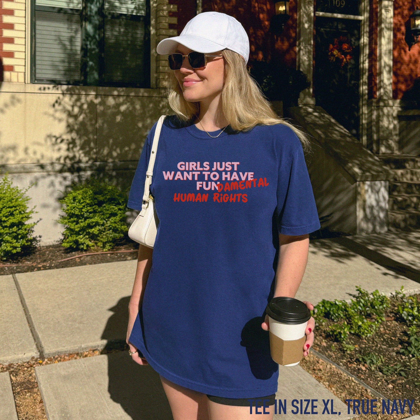 Girls Just Wanna Have Fundamental Human Rights Classic T-Shirt