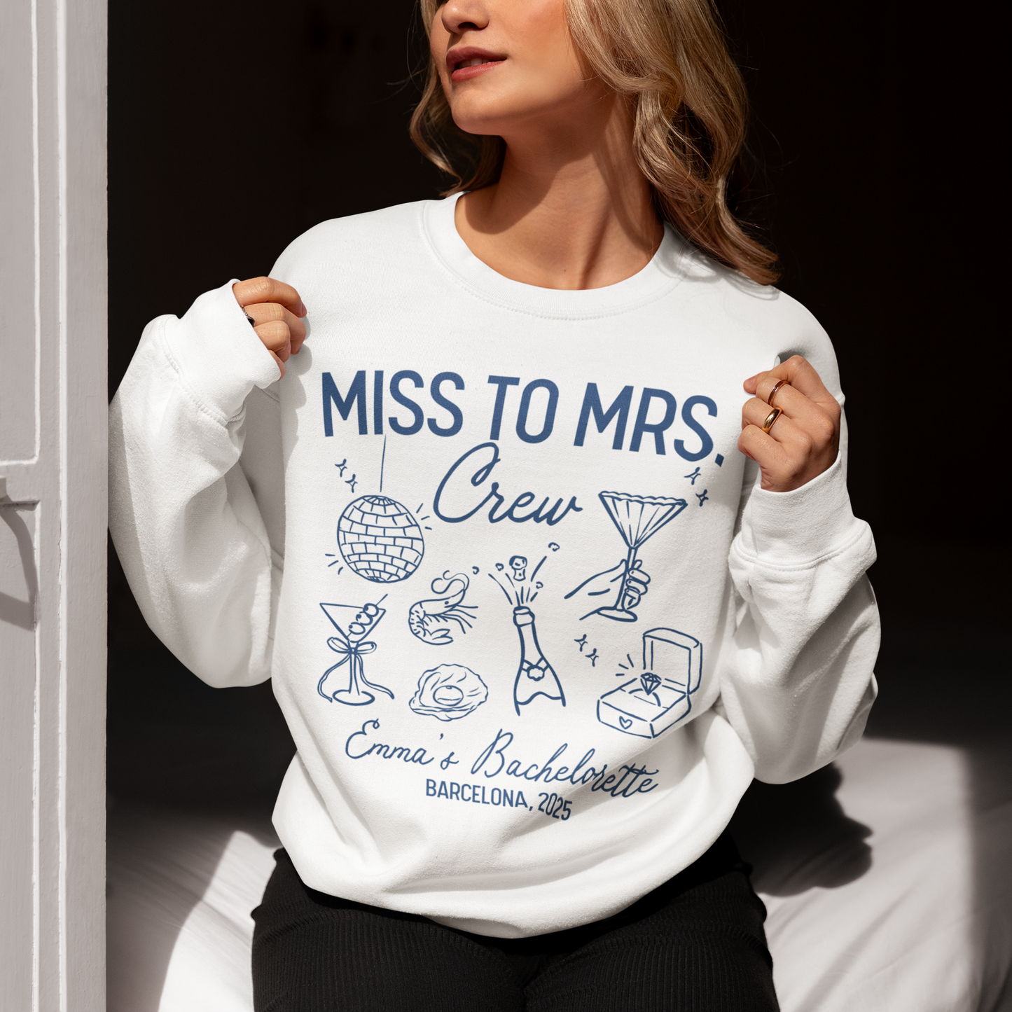 CUSTOM Bachelorette Party Trip Sweatshirt
